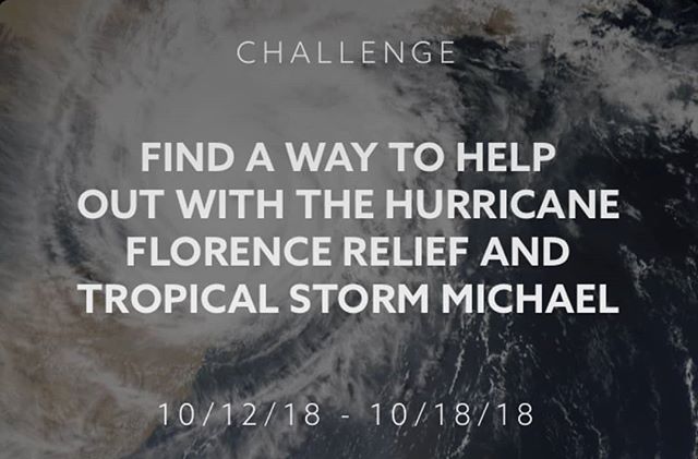 Special Weekly #beHuman Challenge:

Find a way to help those impacted by #HurricaneMichael and #HurricaneFlorence.

Share your efforts on the beHuman App, receive tokens and inspire others to take action!

@americanredcross
#donate #volunteer #inspir