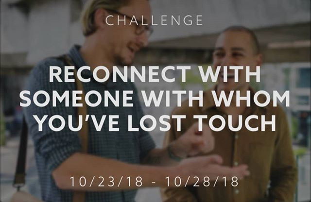 The latest Weekly beHuman Challenge is here!

This week: Reconnect with someone with whom you&rsquo;ve lost touch!

Share on #beHuman to inspire other to do the same.

Download beHuman in the App Store.

Pledge, Post &amp; beHuman!

#beHumanWeeklyCha