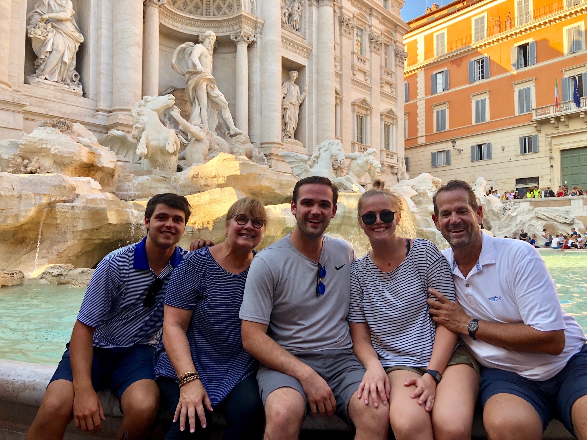 We ended up our stay in this beautiful city at the Trevi Fountain in the Trevi district and just chilled there for a while. So refreshing to feel the mist of the water while looking at this incredible sculpture. Throw three coins in and make a wish!