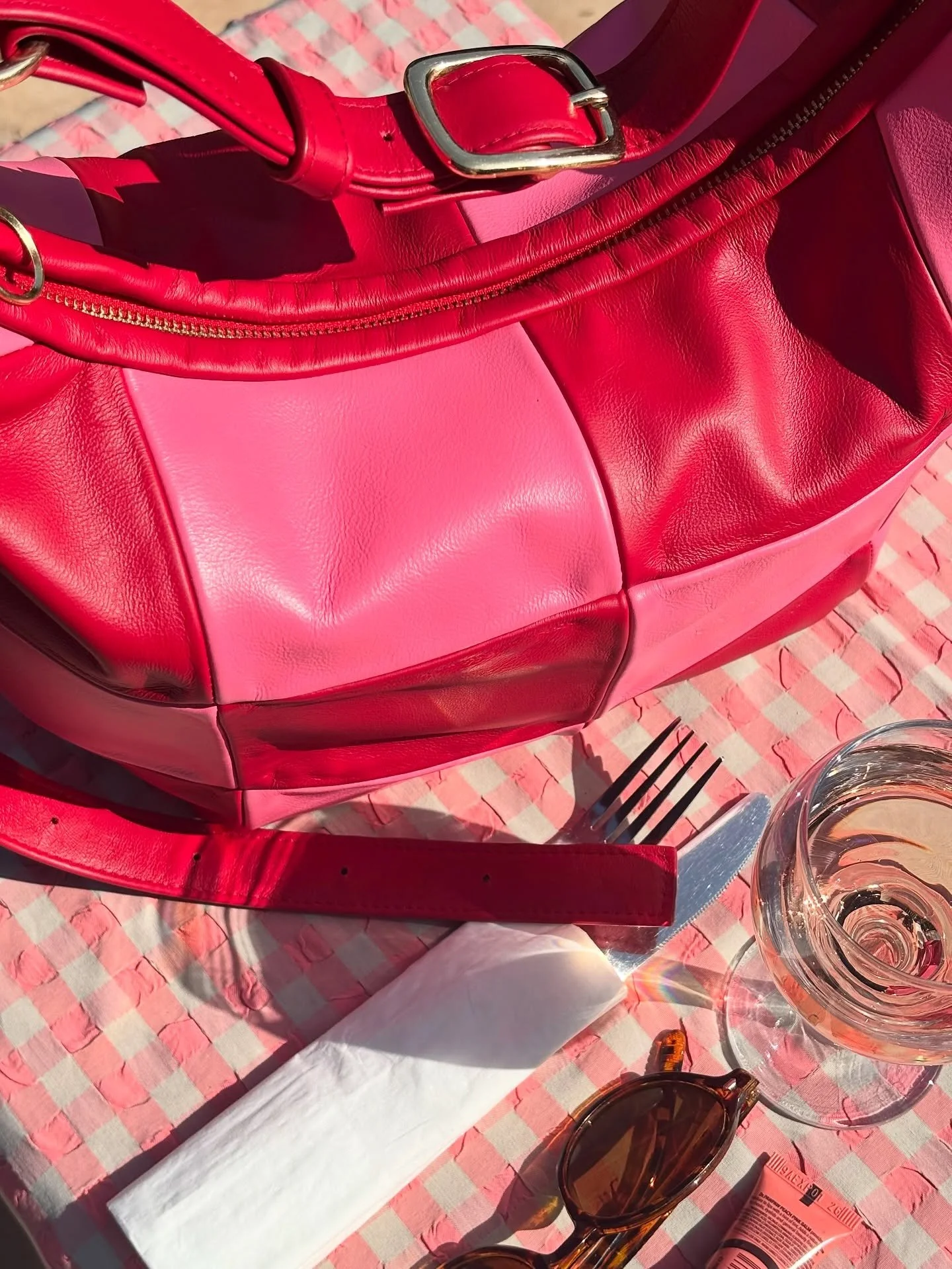 NEW MOUS ❤️🩷❤️ I&rsquo;m so excited to finally release these beauties tomorrow at 10am! I absolutely love this bag, the patchwork design isn&rsquo;t just super cute, it also let me go bigger and keep waste to a minimum. Can&rsquo;t wait for you to s