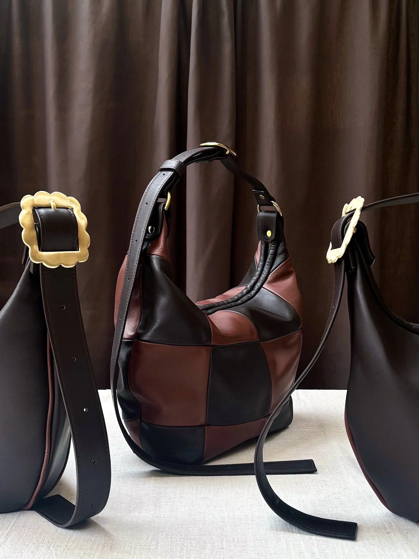 Introducing Chesnut and Espresso! 🤎 These two brown leathers are a match made in heaven, and the most buttery of leathers together. Just another two new colour ways launching @saladdaysmarketlondon on the 23rd October IN SELFRIDGES!!!!! I still have