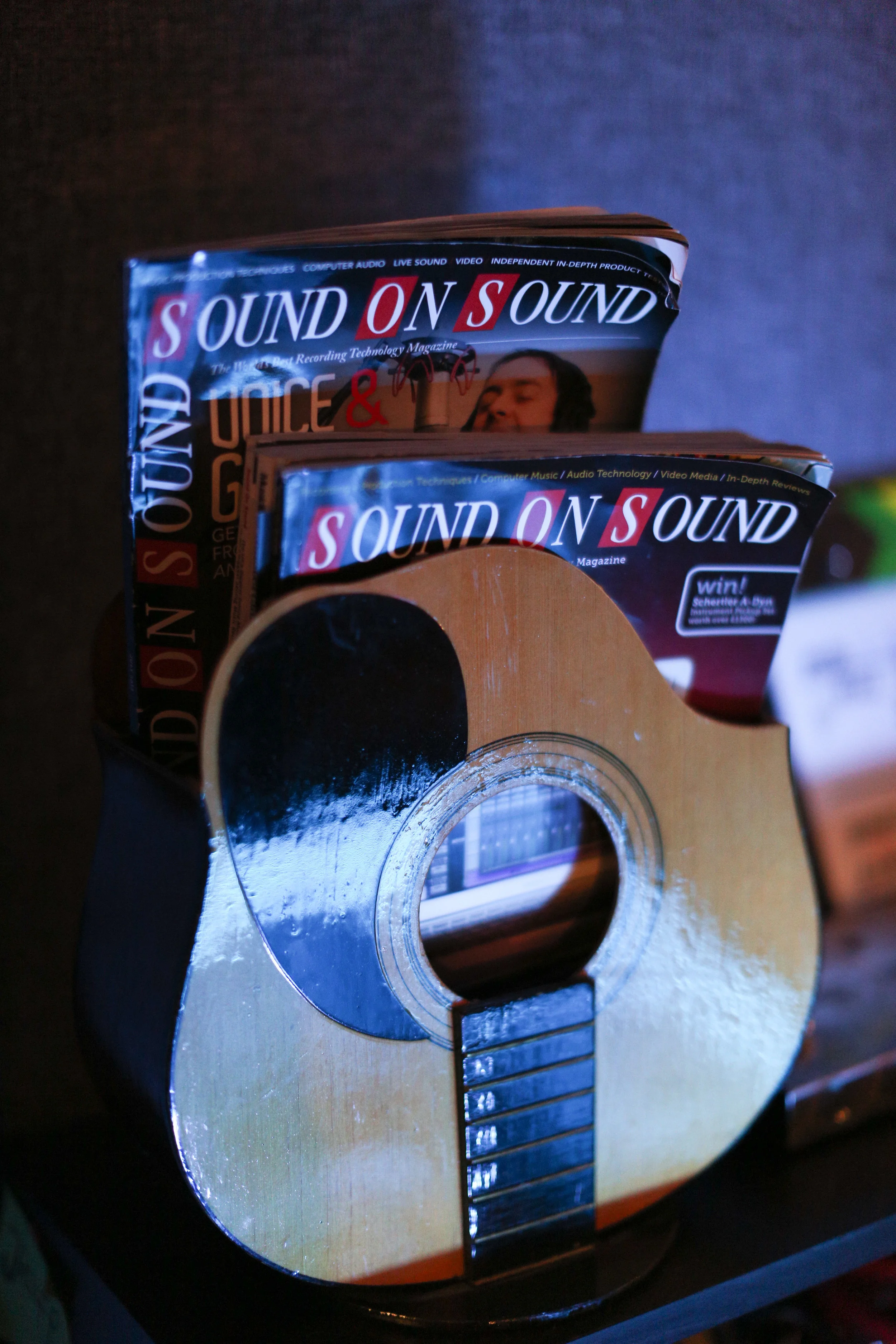 Sound-on-sound-magazine-in-recording-studio