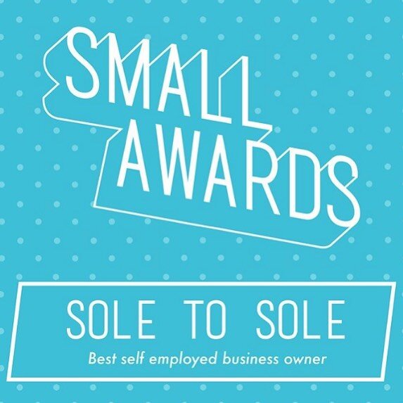 I am so proud to be one of the nominees for the #soletosole award @thesmallawards this year. It means a lot to be recognised for my business and also contribution to the community. This follows on from being recognised on the @fentrepreneuruk #ialso1