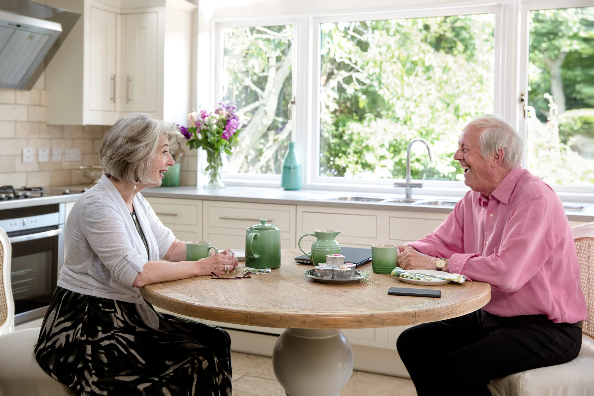 Photography for Lloyd’s Bank Internet Banking advert with Gyles Brandreth and Dame Maureen Lipman.