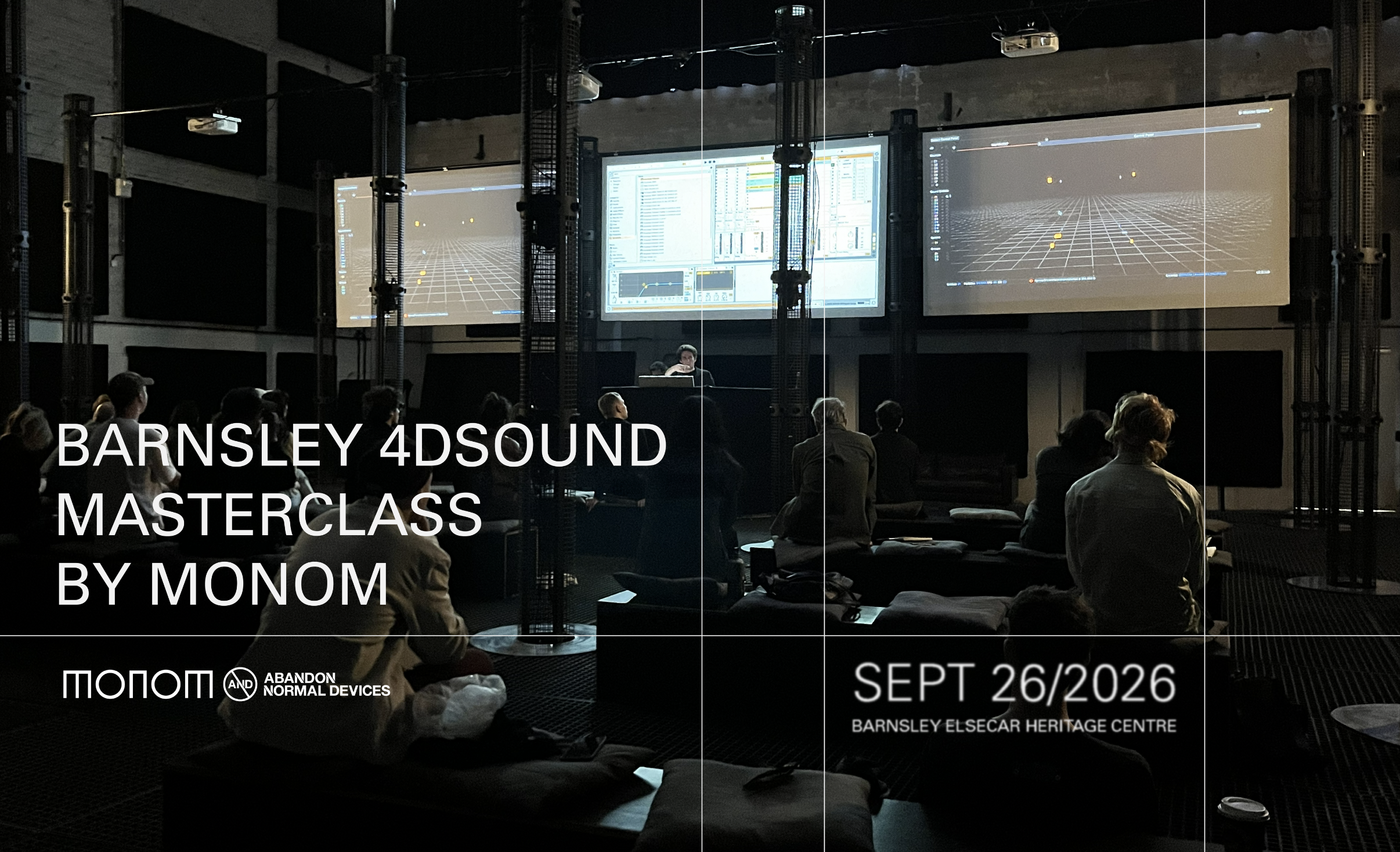 Barnsley 4DSOUND Masterclass by MONOM