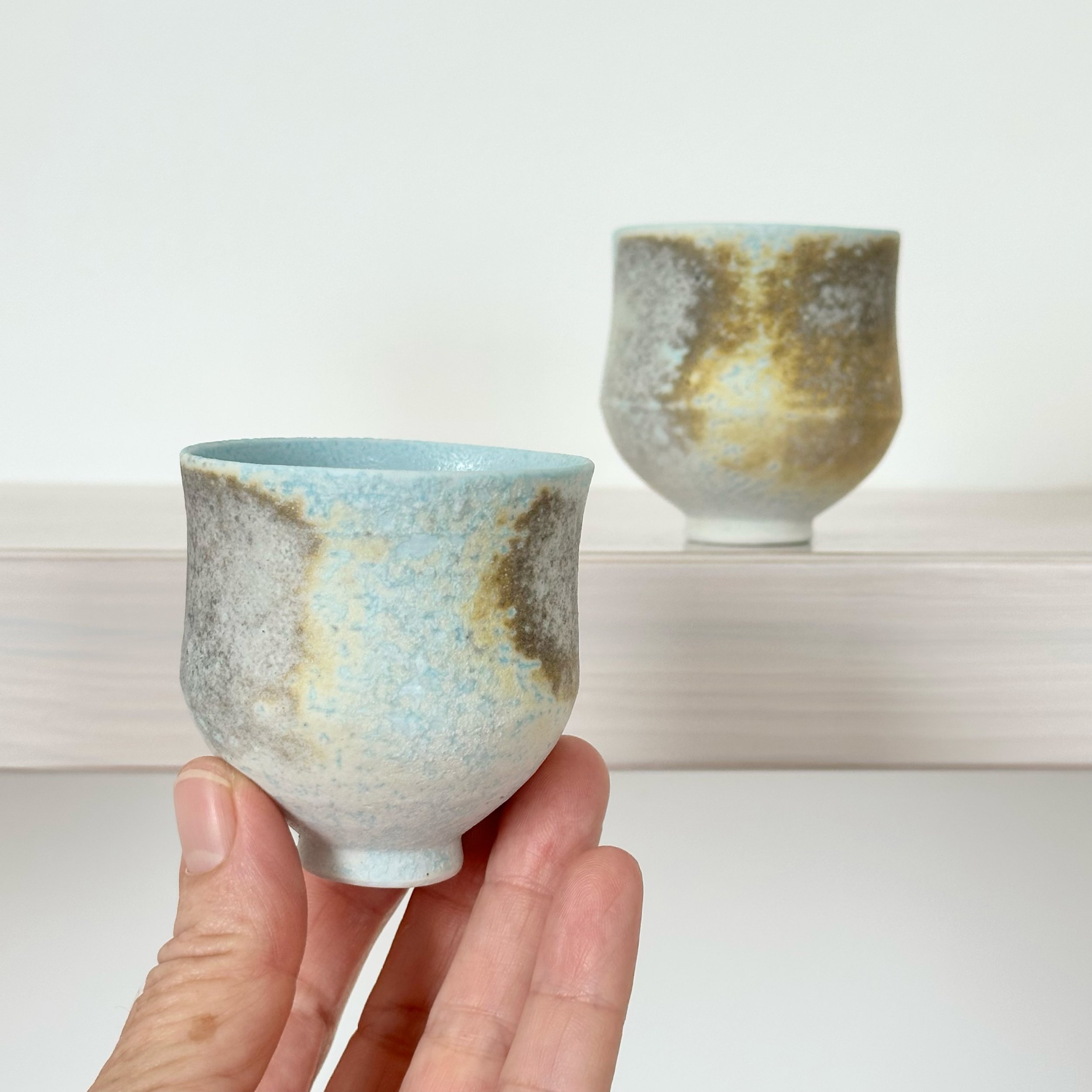 Summer Pair of Sipping Cups III