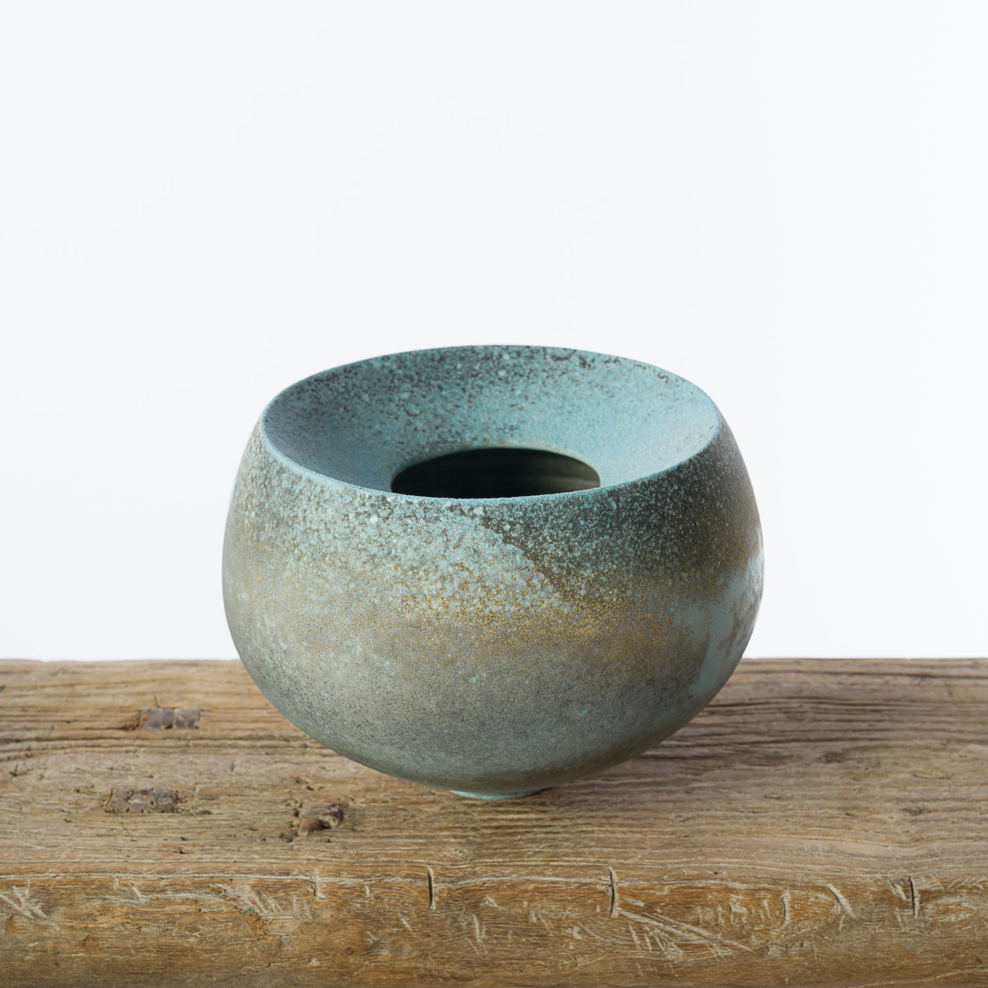 Summer Round Folded Rim Vessel I