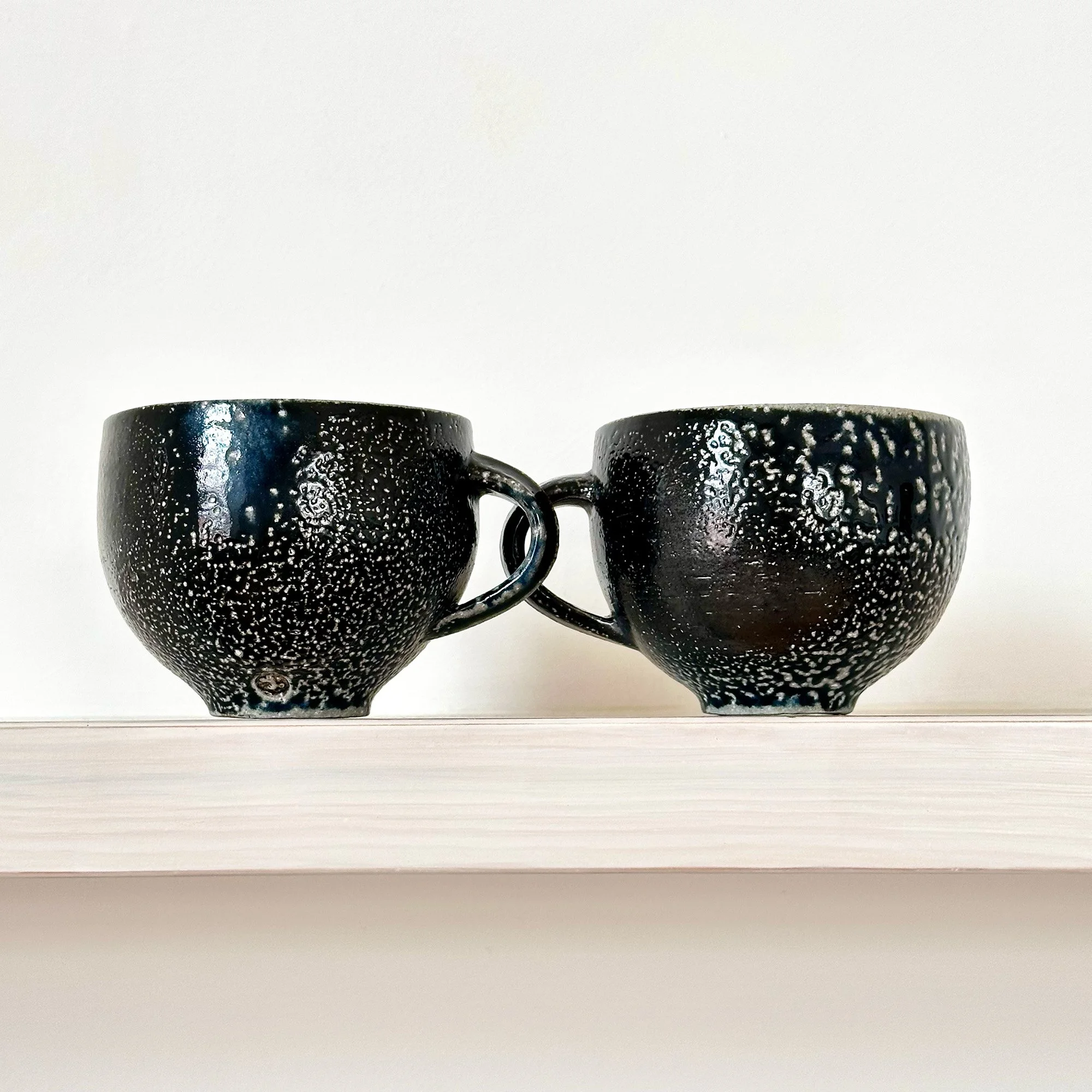 Pair of Black Tea Cups