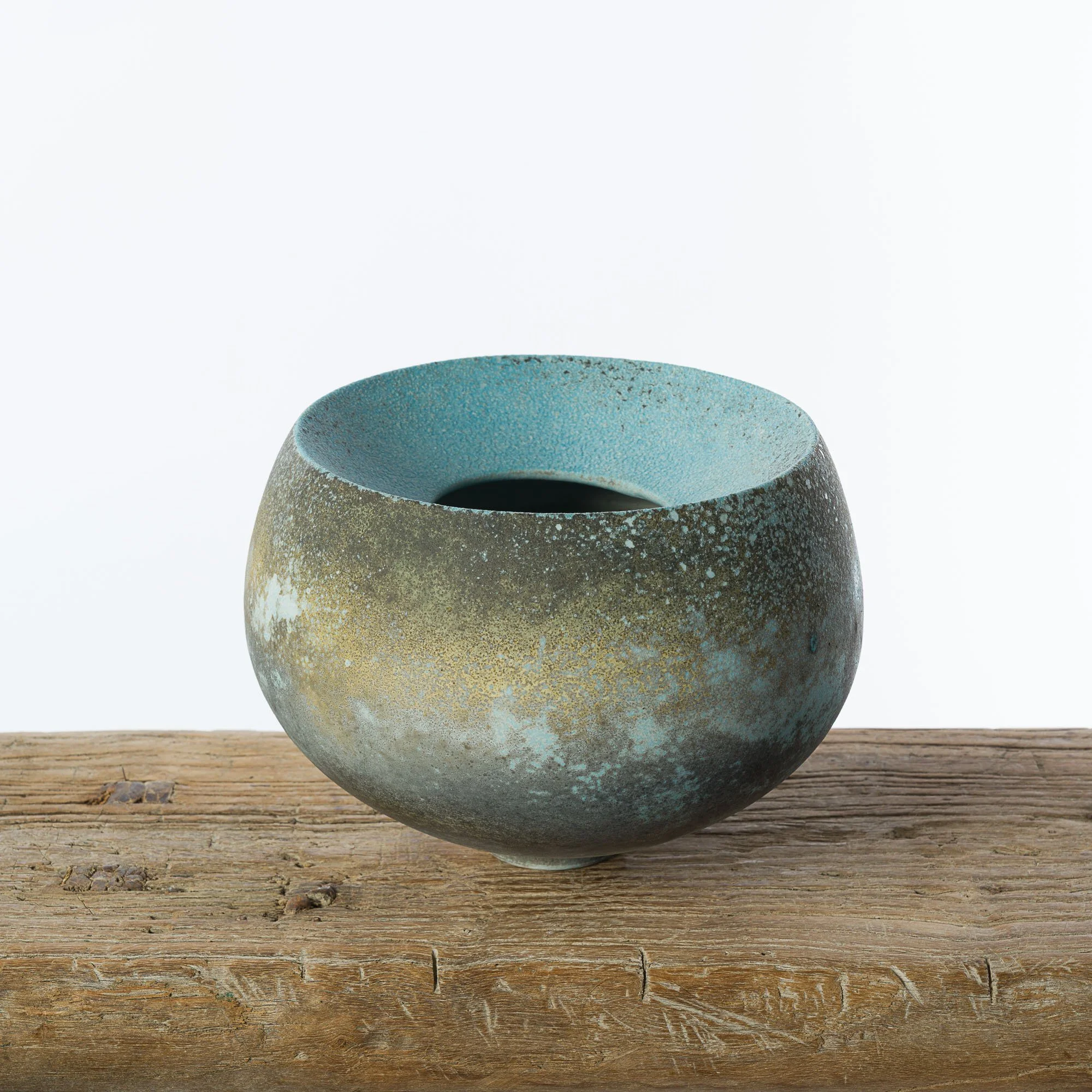 JDP813 Doherty Porcelain Summer Round Folded Rim Vessel I-2.jpg