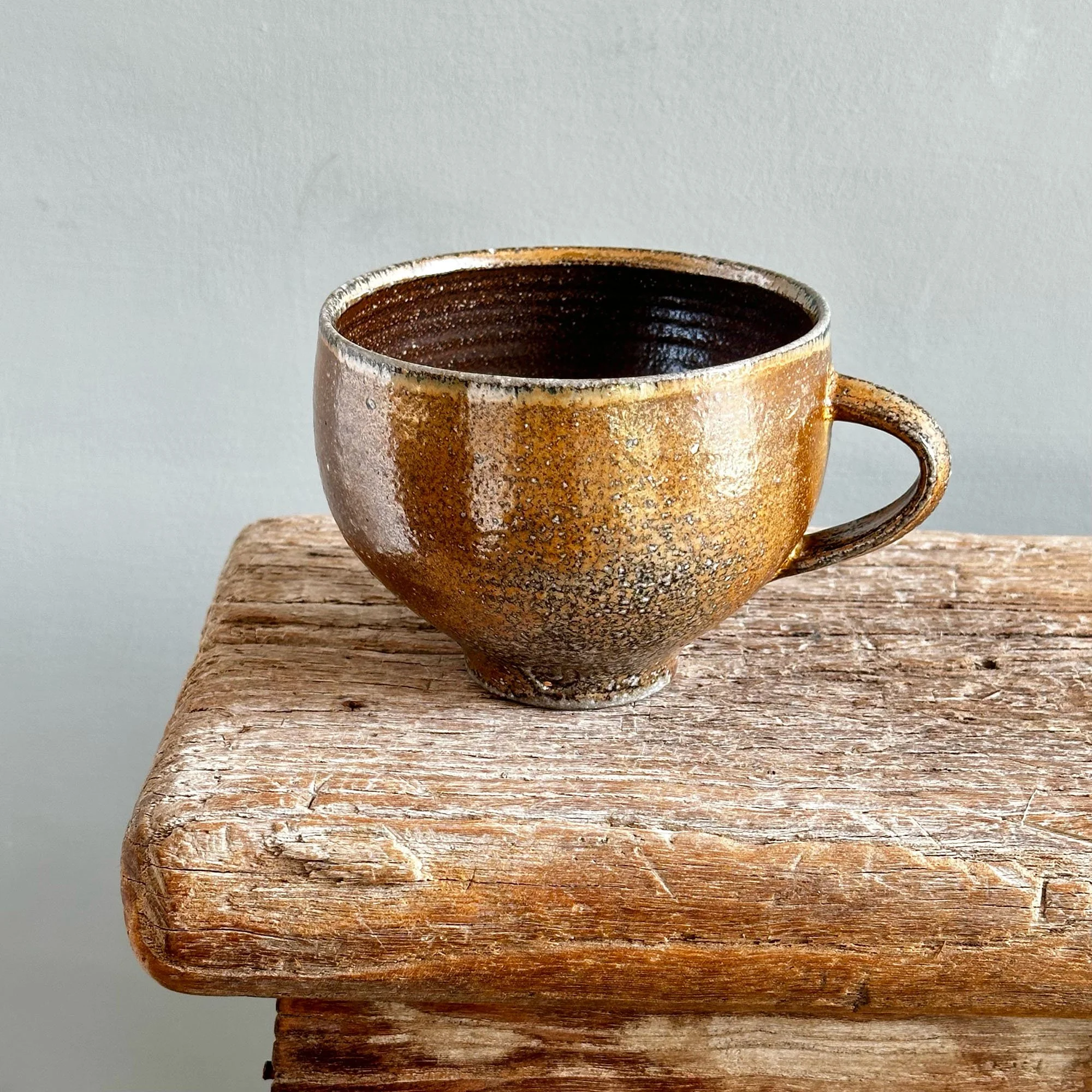 Ochre Tea Cup 9