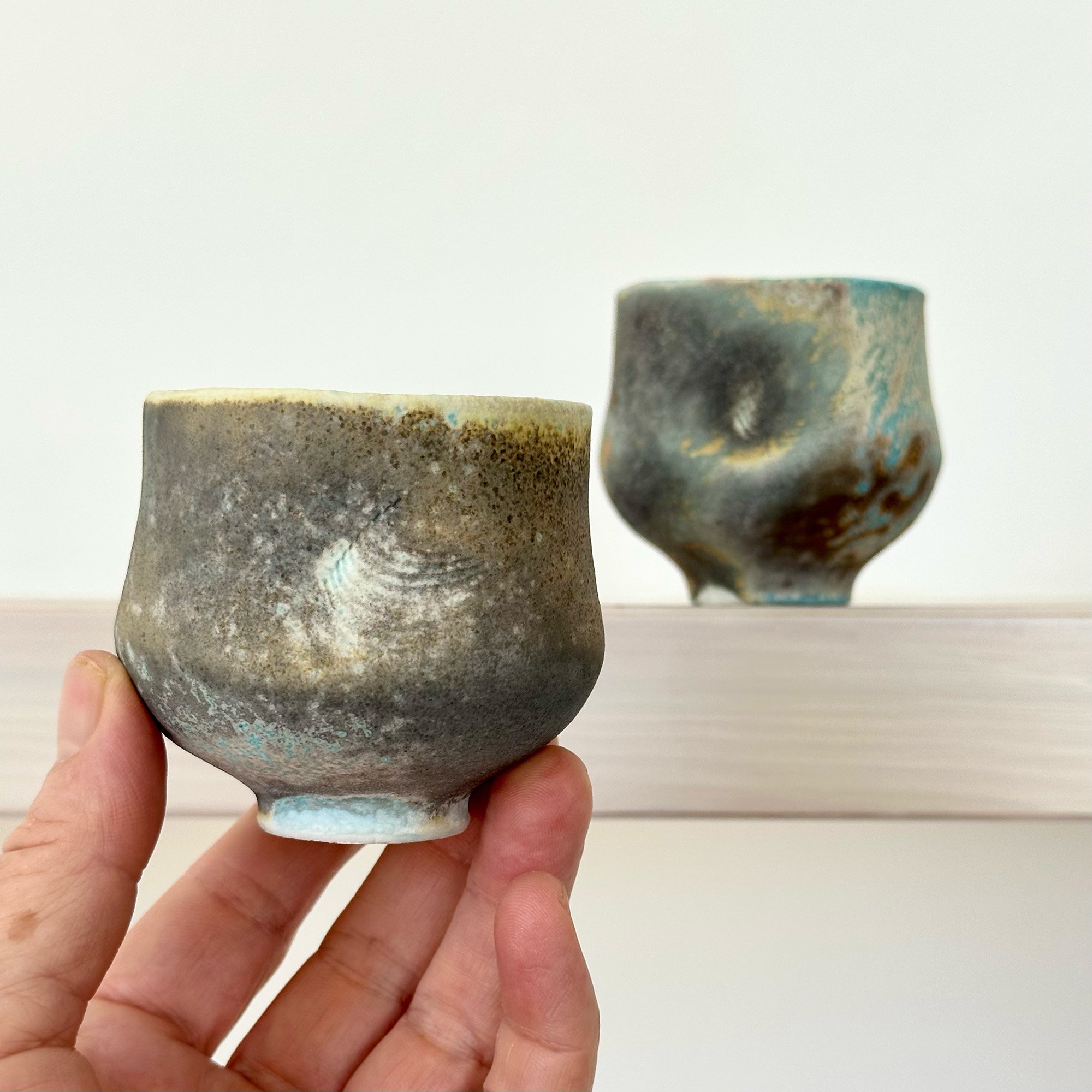 Pair of Summer Sipping Cups V