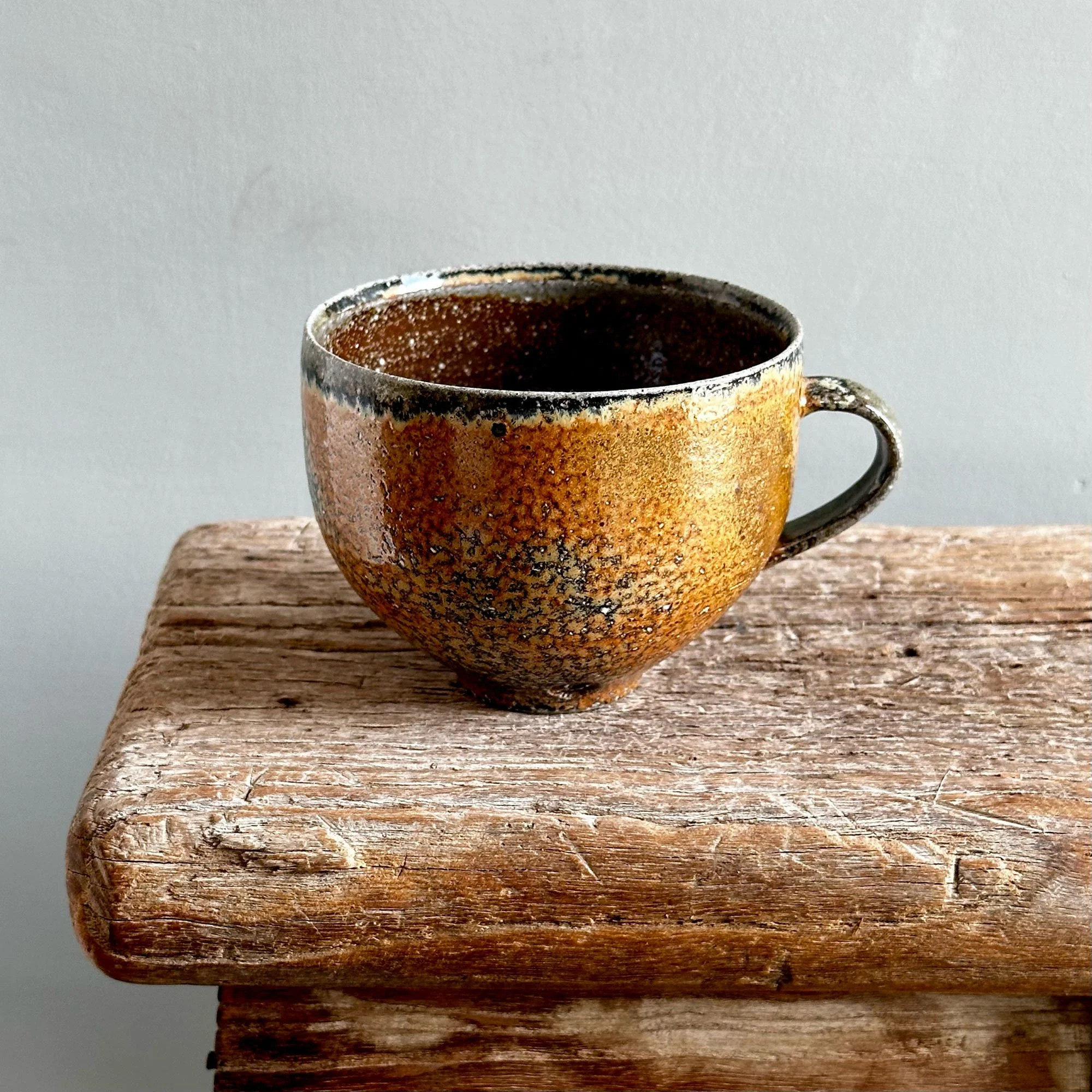 Ochre Tea Cup 8