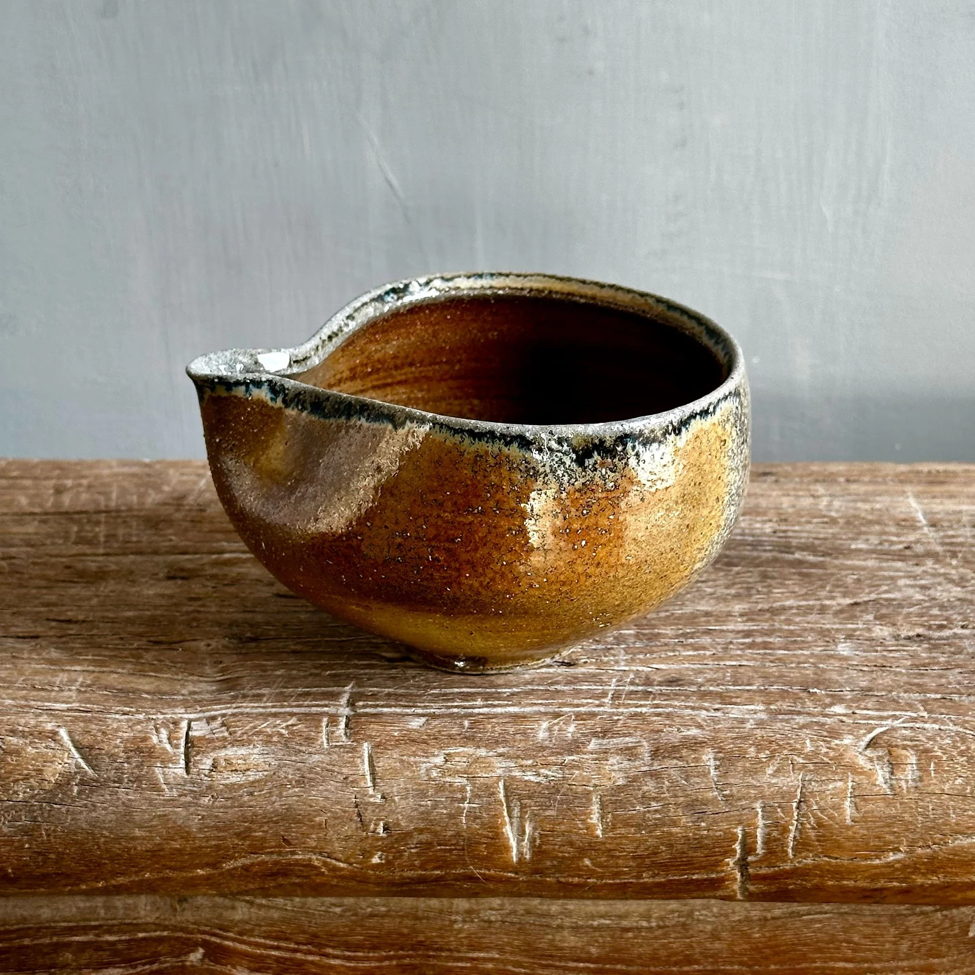 Ochre Pouring Bowl 2