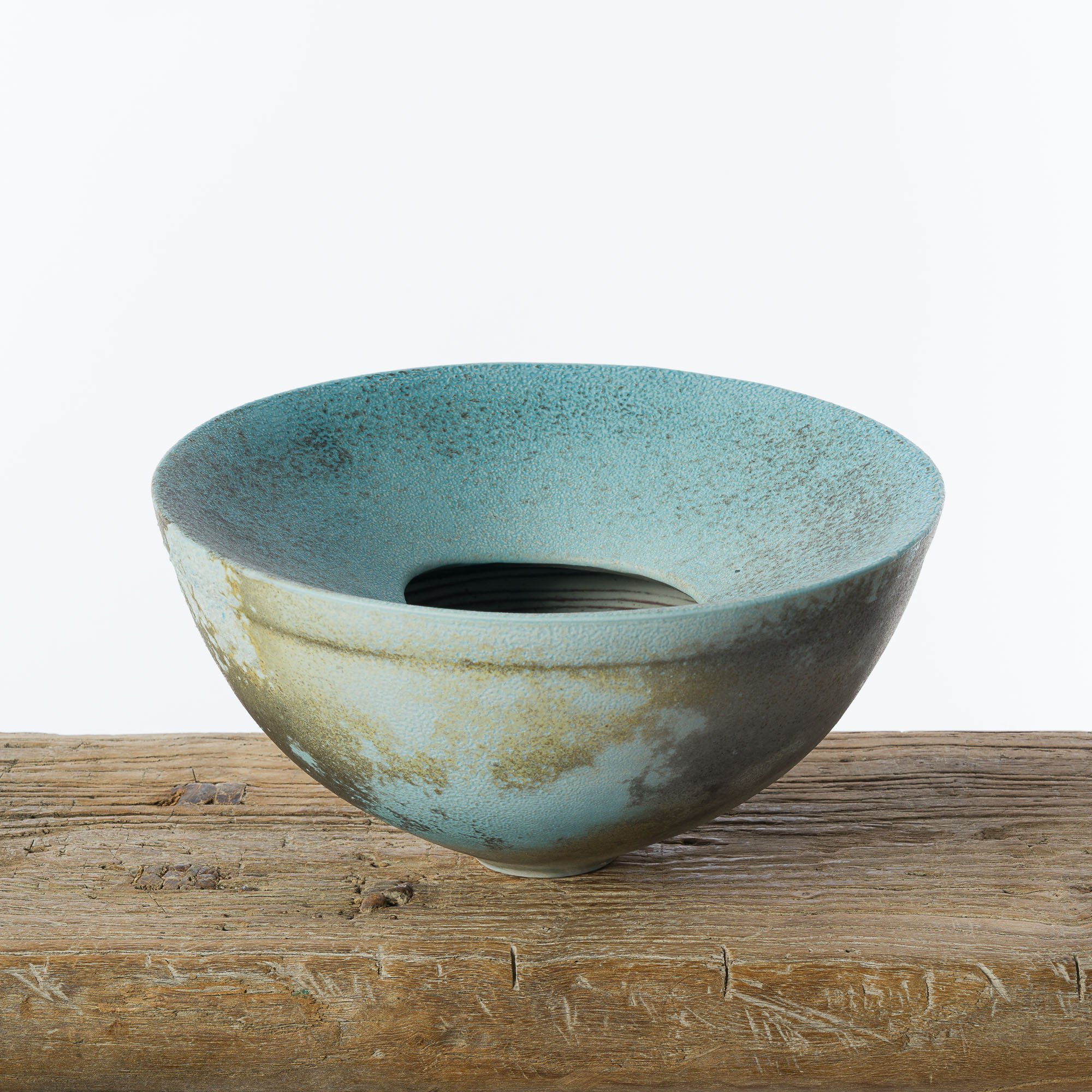 Summer Oval Folded Rim Vessel I