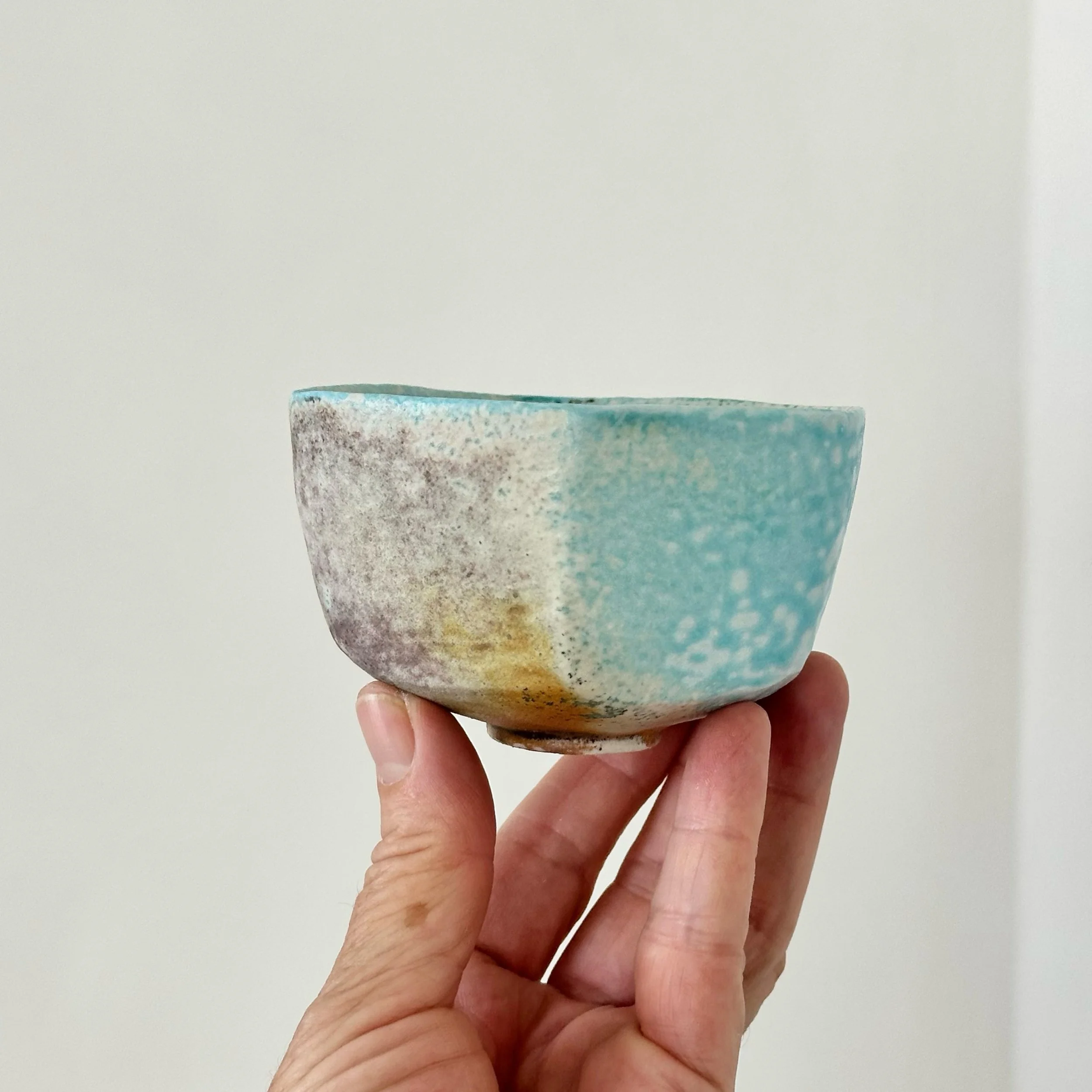 Summer Faceted Bowl IV