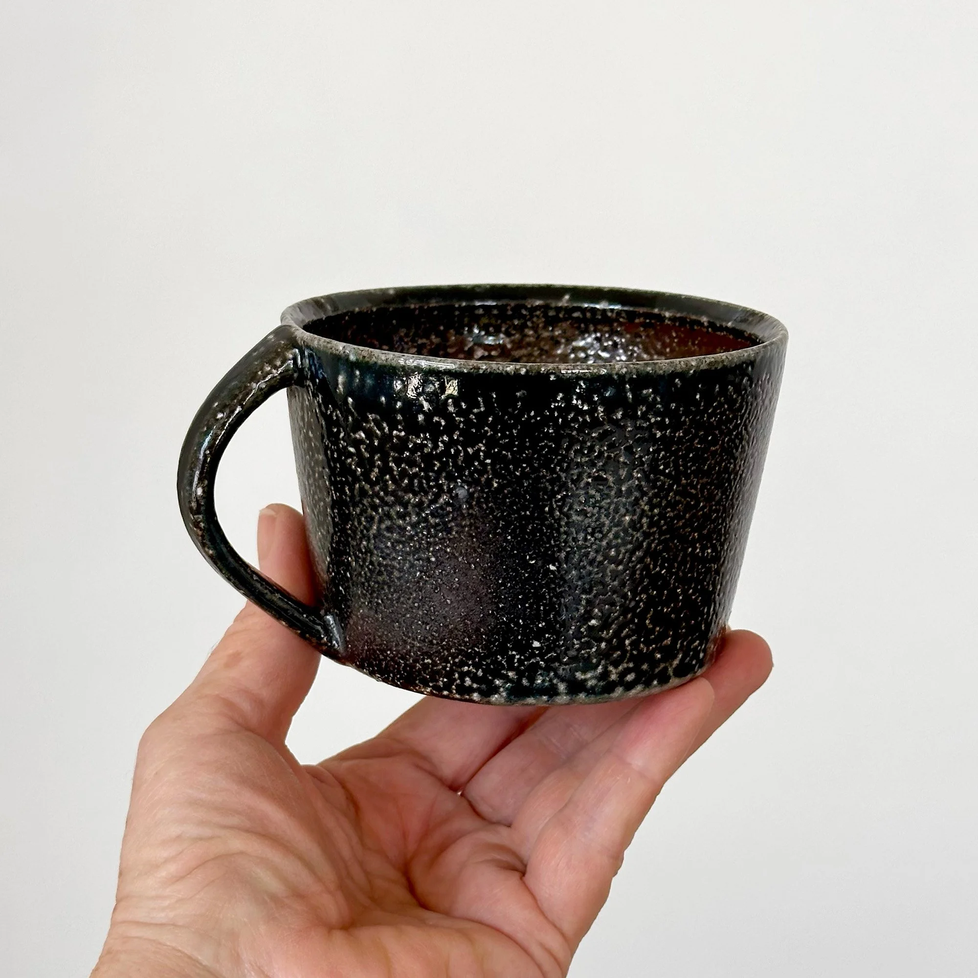 Black Shallow Mug 3