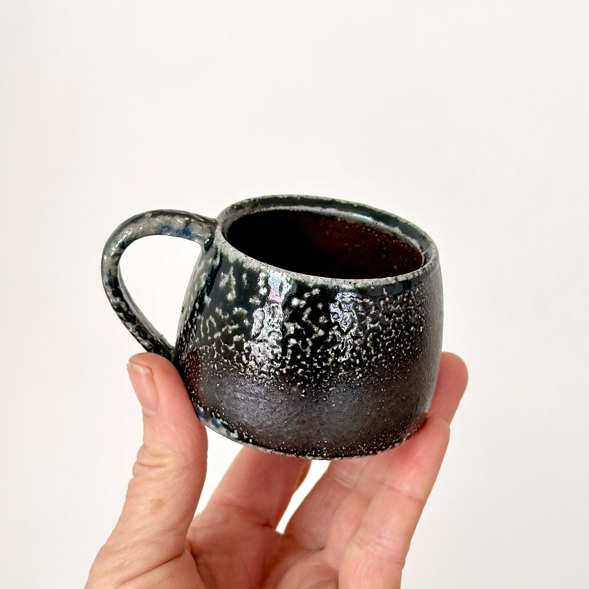 Shallow Black Espresso Cup 2