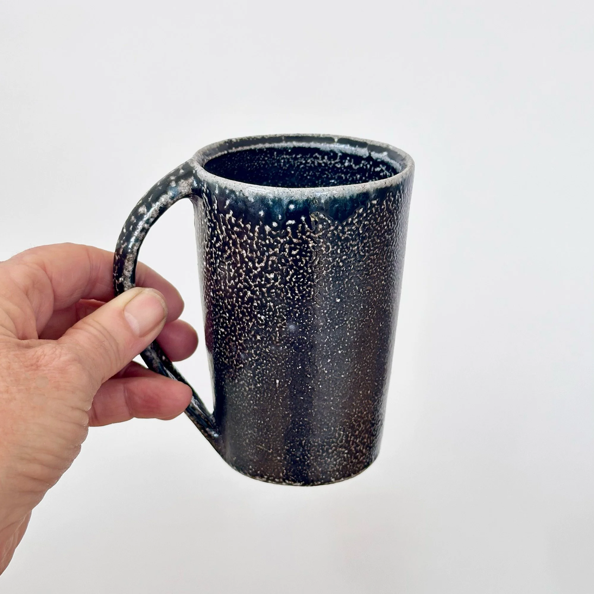 Black Tall Mug 6