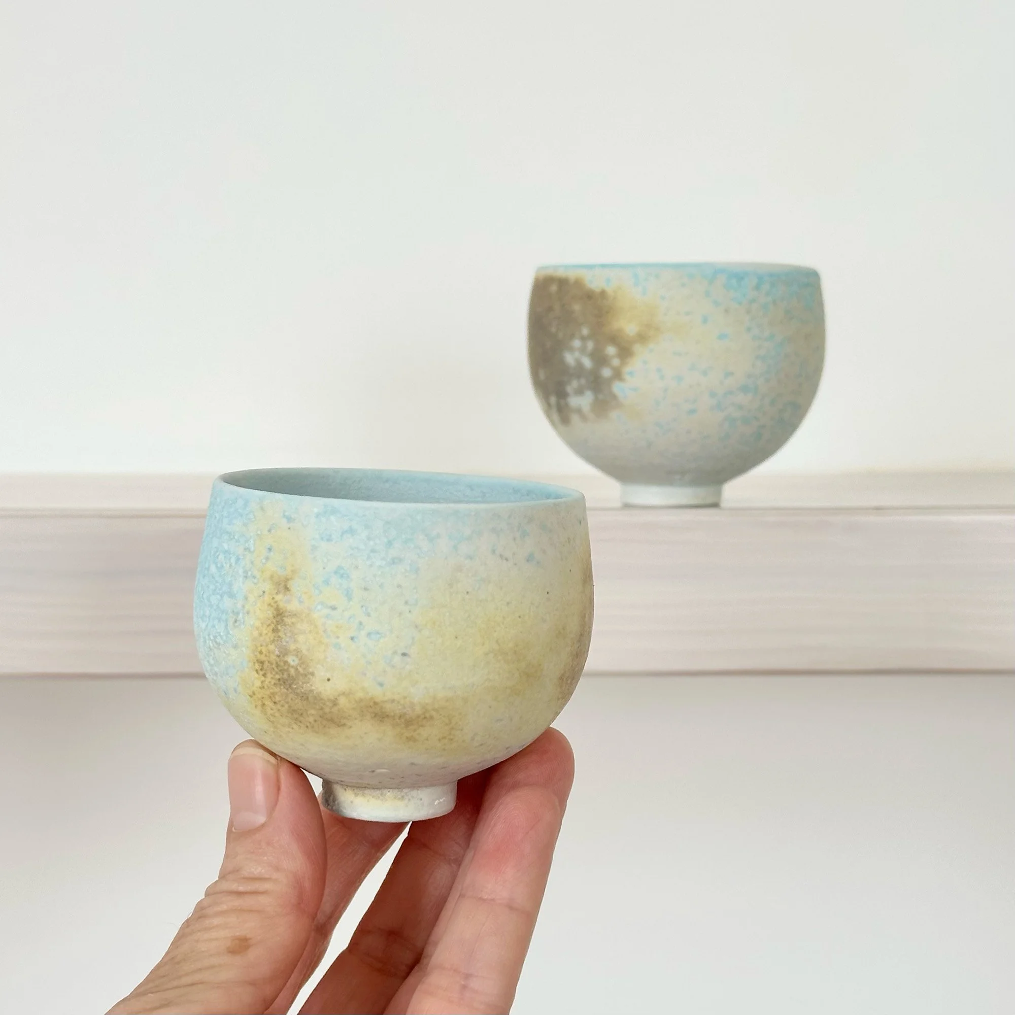 Summer Pair of Sipping Cups II