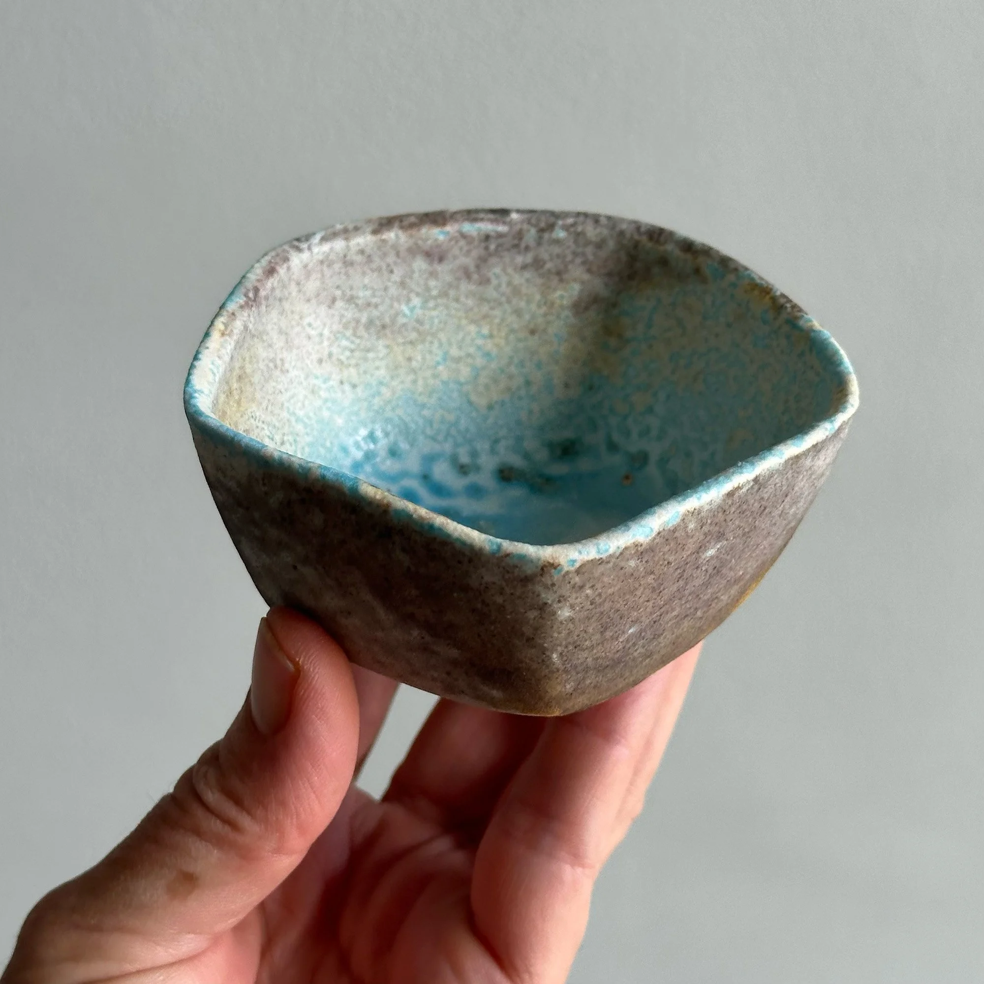 Summer Faceted Bowl II