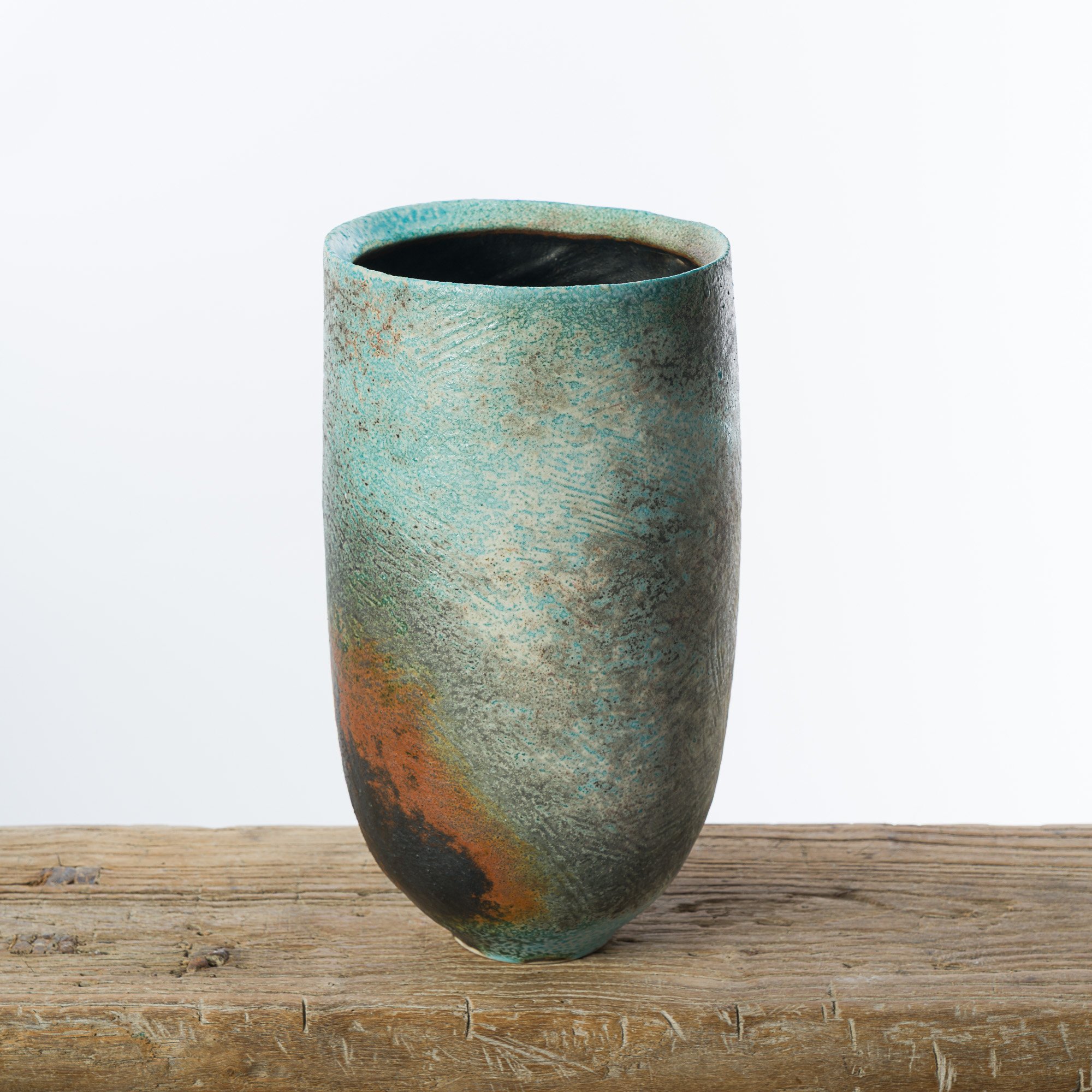 Tall Carved Summer Vessel