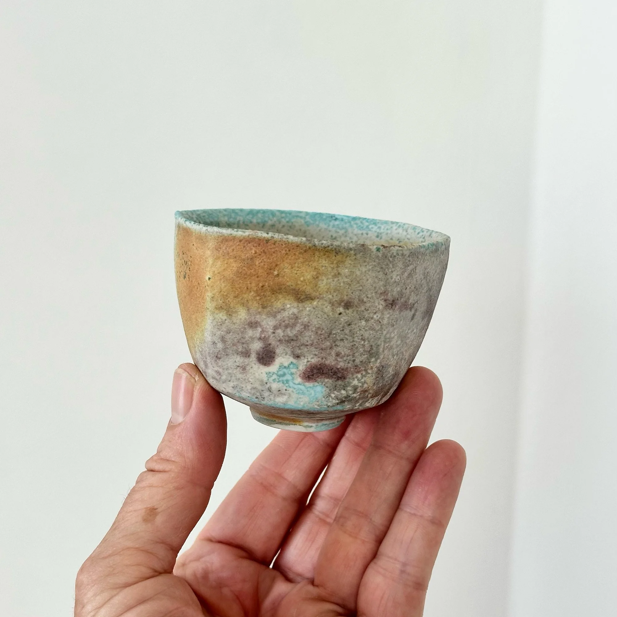 Summer Faceted Bowl I