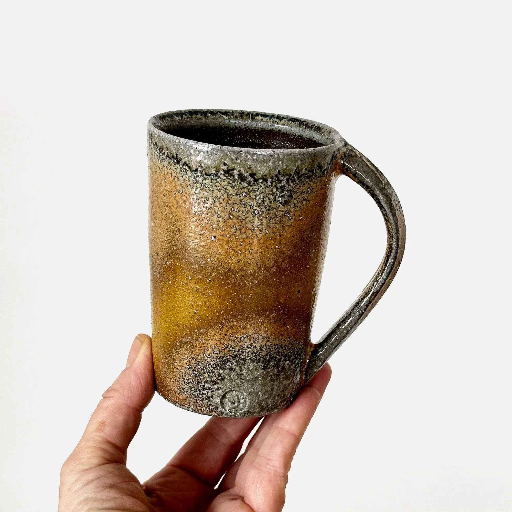 Ochre Tall Mug 3