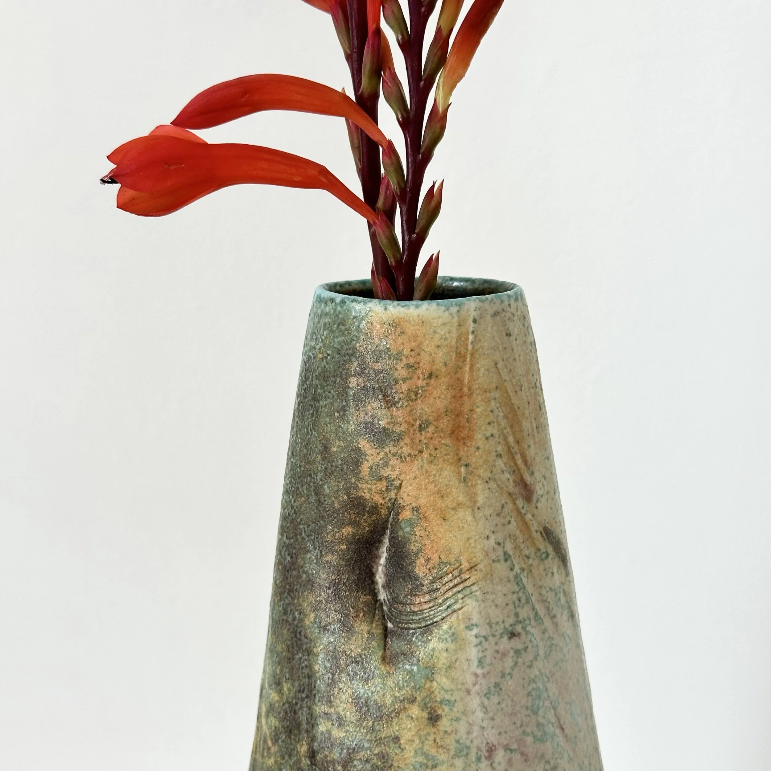 JDP935 Doherty Porcelain Tall Carved Vase II-Detail.jpg