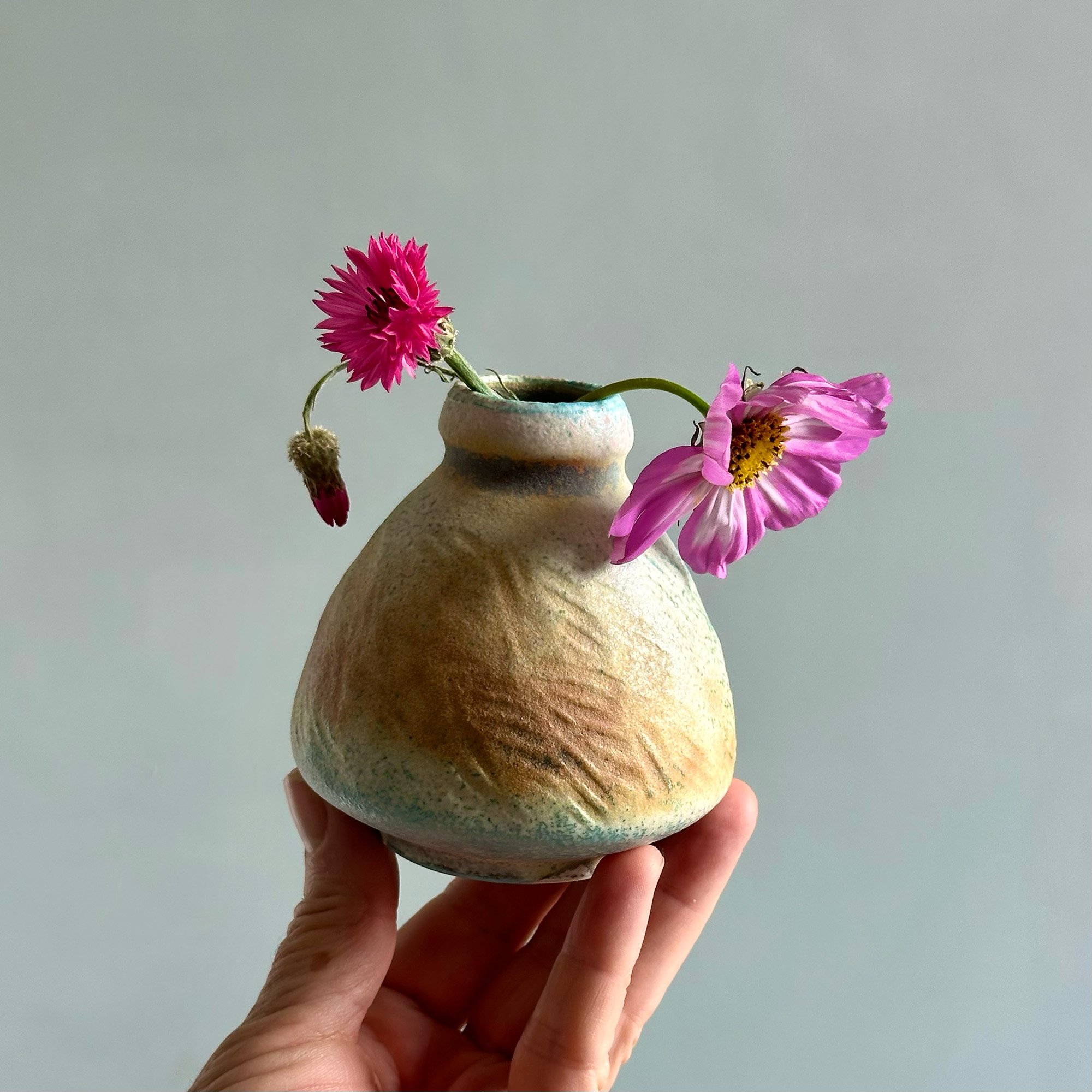 Summer Carved Bottle VII