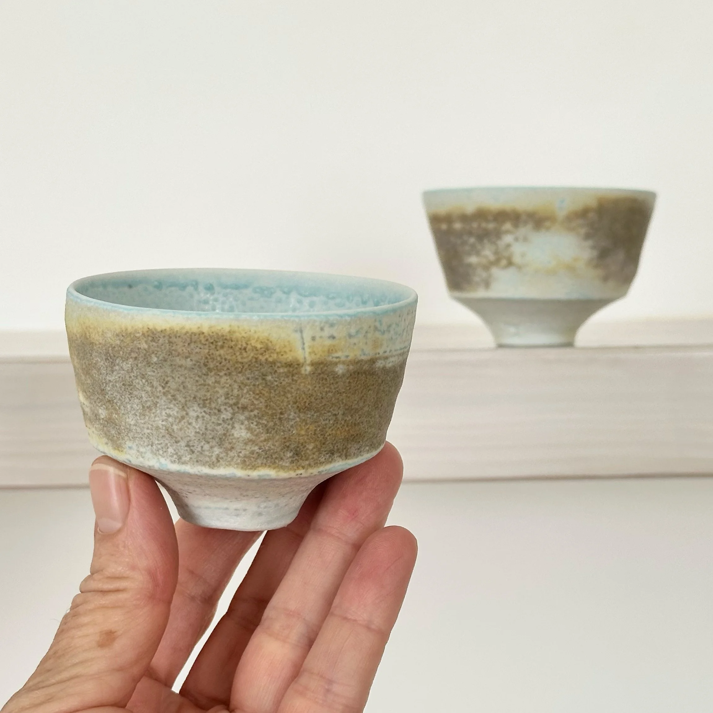 Summer Pair of Sipping Cups I