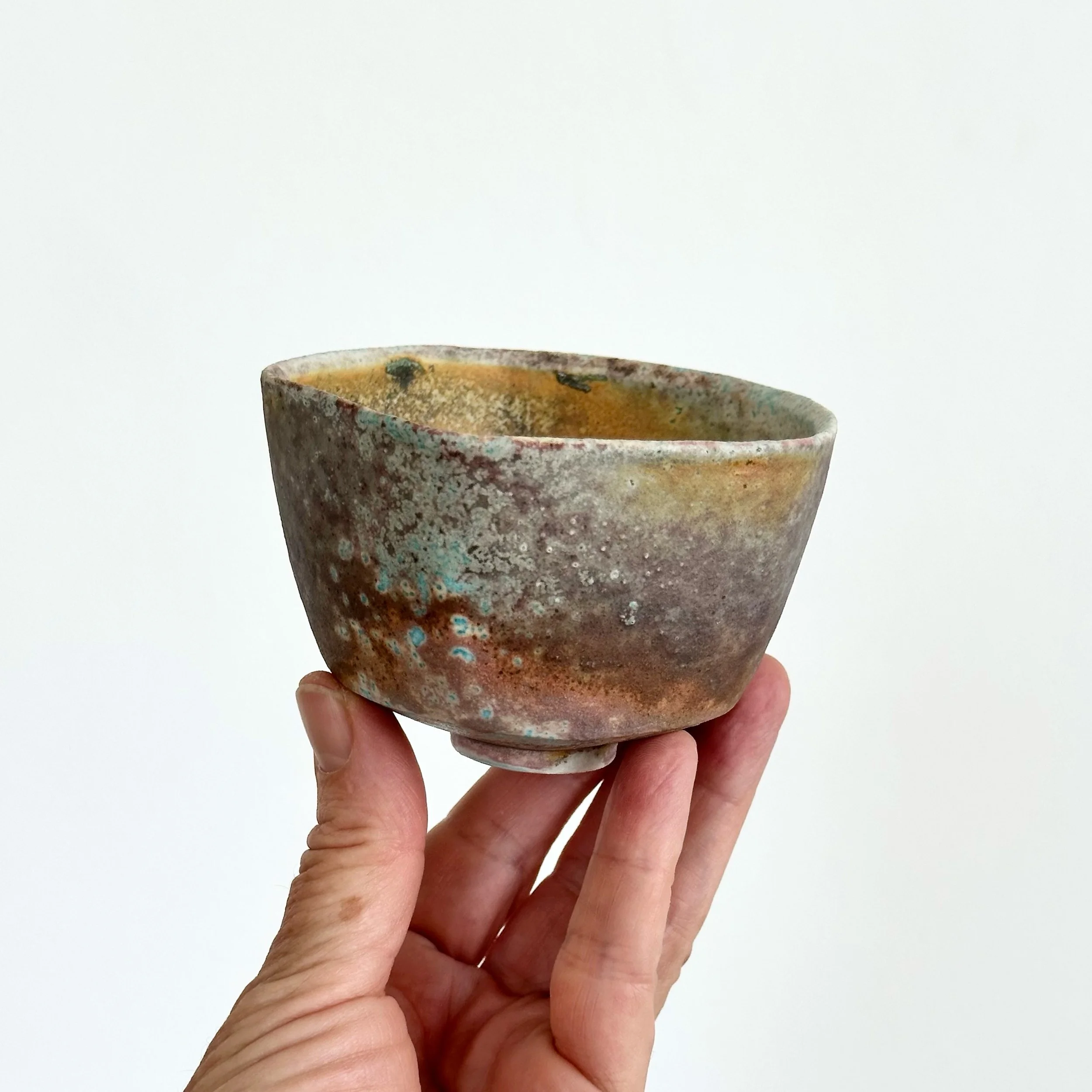 Summer Faceted Bowl V
