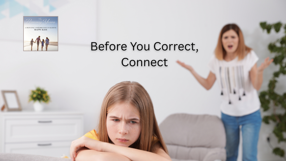Before You Correct, Connect