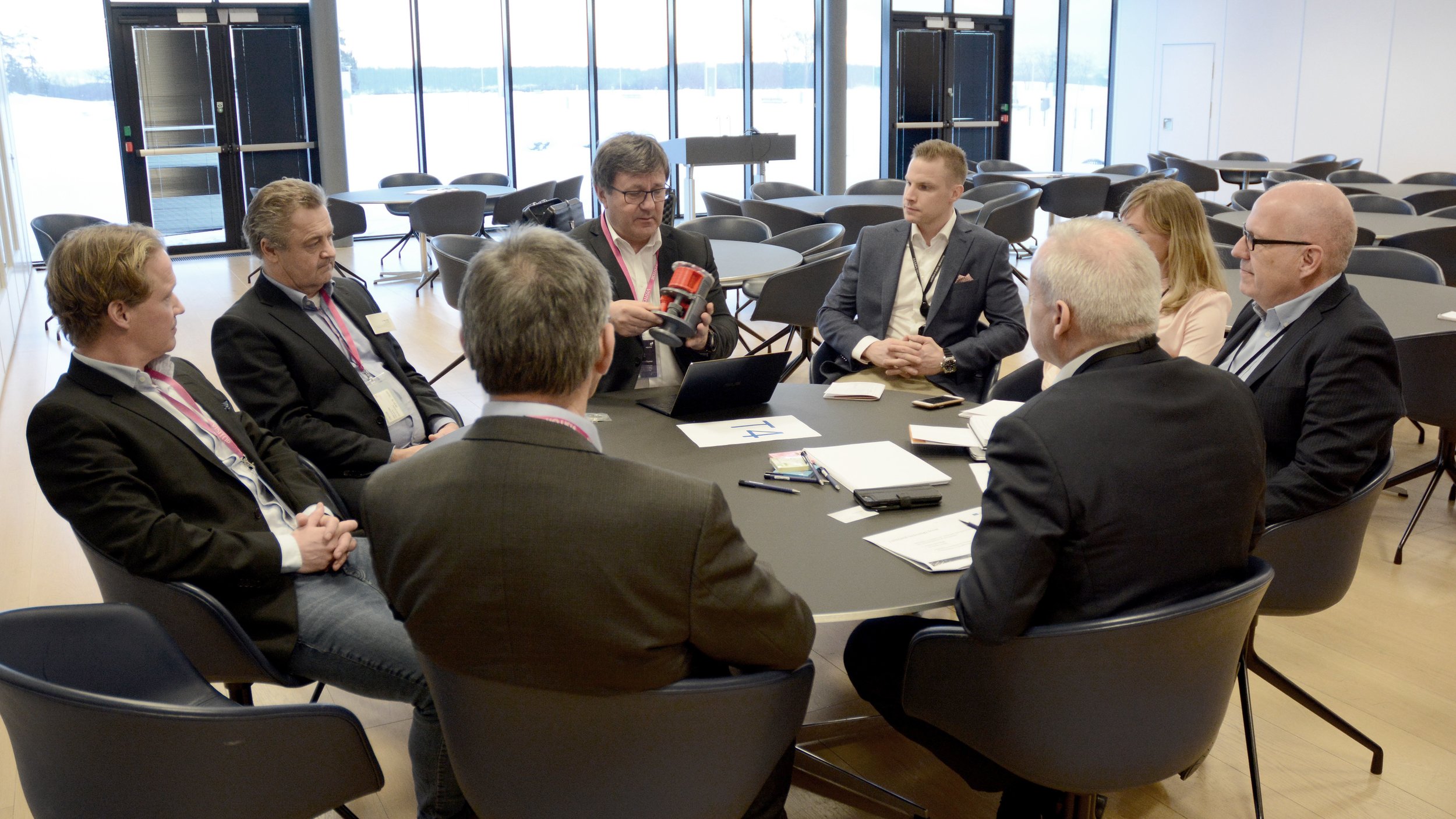 OTECHOS fikk 4 minutter på å selge teknologien sin til Equinor. Foto: Ina Steen Andersen www.tu.no