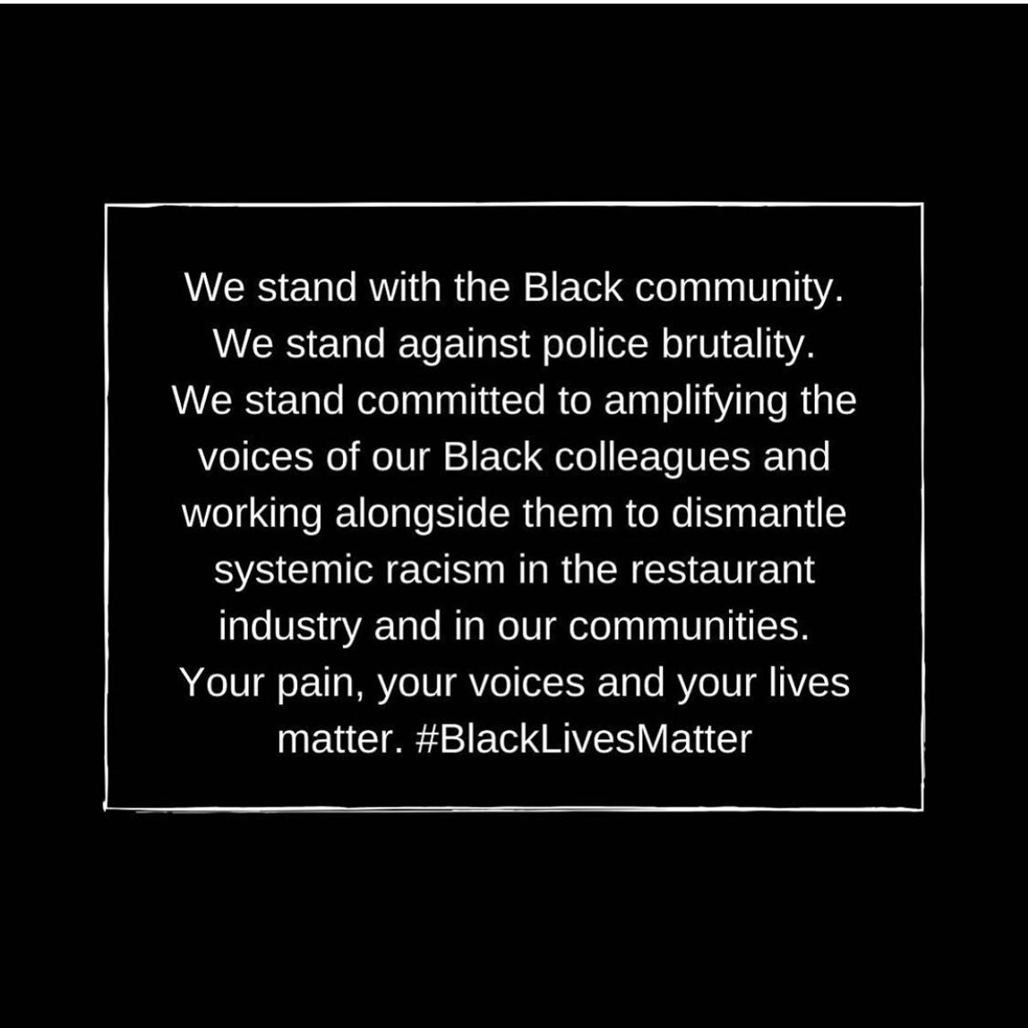 #blacklivesmatter  repost @indprestaurants