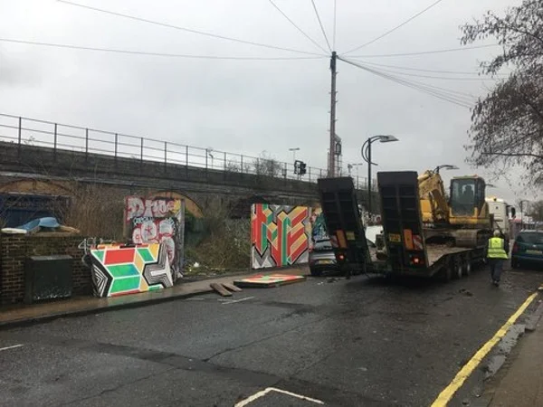Excavator arriving on site small.jpg