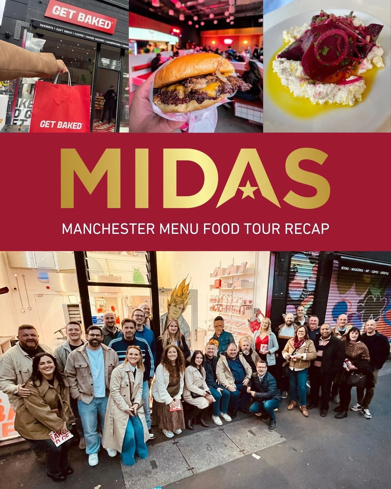 Earlier this month we hosted our Manchester Menu food tour &ndash; exploring new and exciting concepts in the city 🙌 🐝

Our top picks included:

🍴 Winsome &ndash; fresh modern British cuisine
🍔 Doug&rsquo;s &ndash; smash burgers + frickles
🍕 Nel