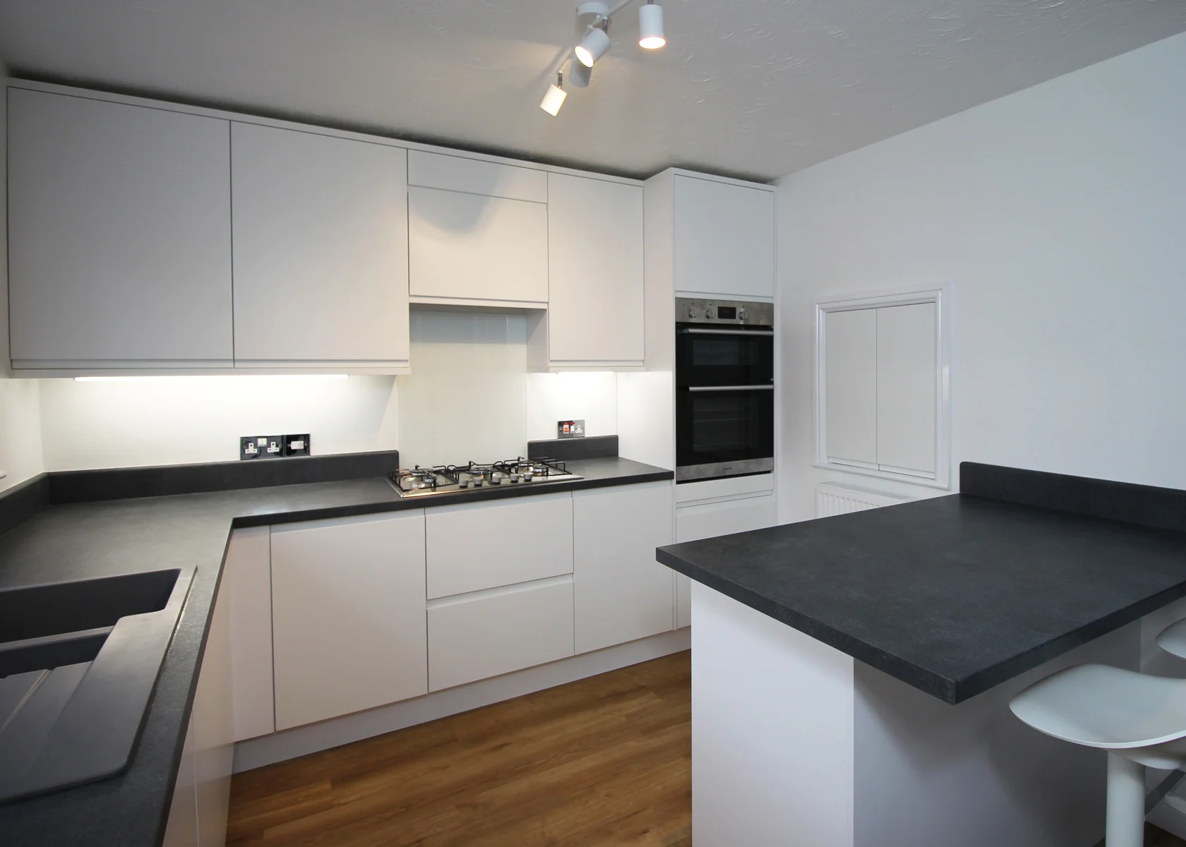 After: a clean and bright space…