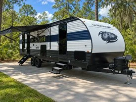 34 foot Bunkhouse camper rental fort wilderness