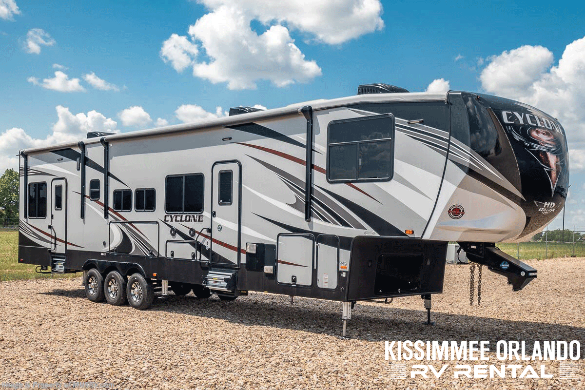 45 ft Cyclone Fifth Wheel Trailer | Kissimmee Orlando RV Rental
