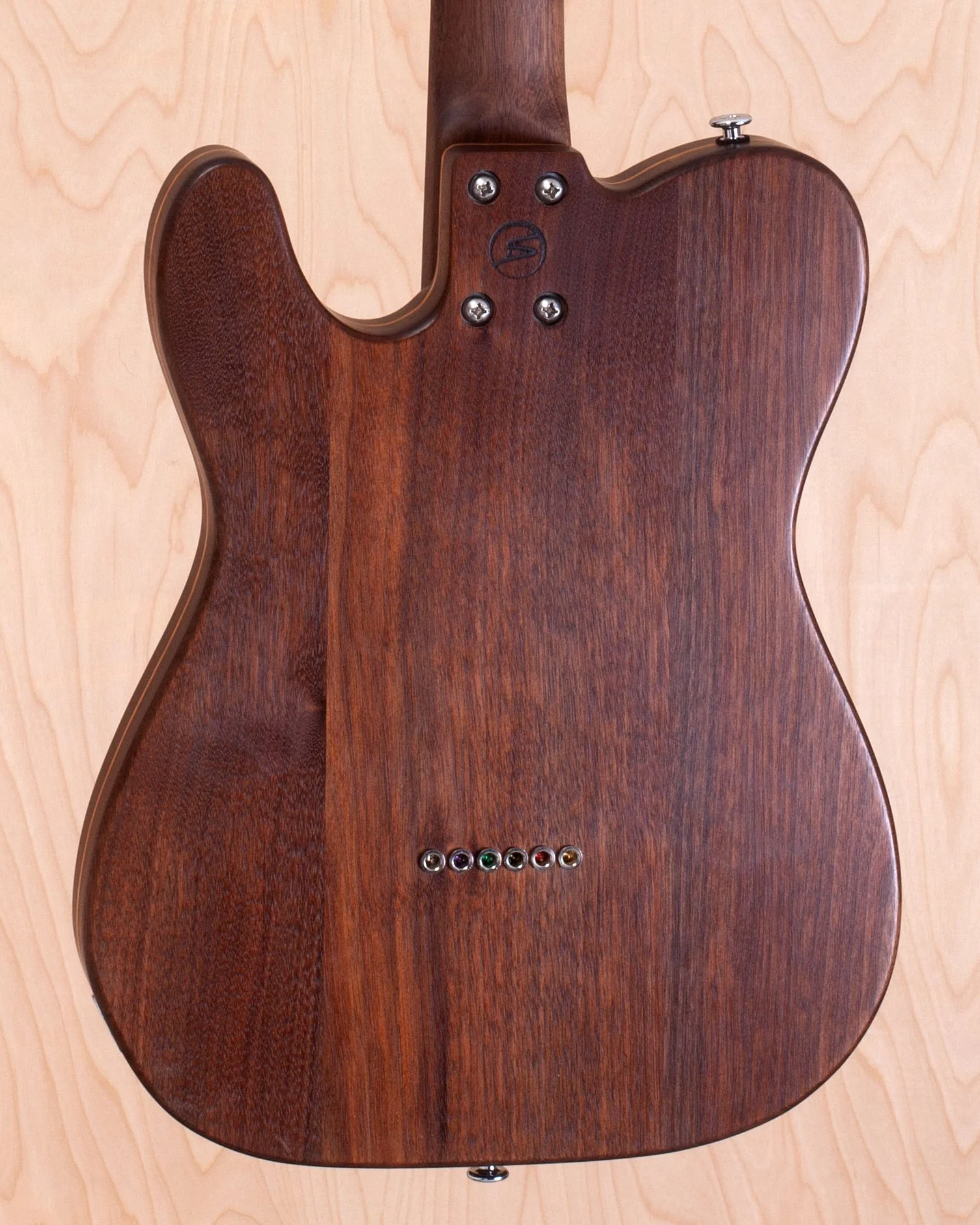 Moon Walnut Telecaster STRACK WOODWORKING — Walnut Telecaster CC
