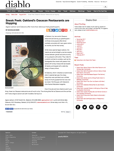 Diablo Magazine | Calavera