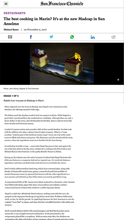 San Francisco Chronicle | Madcap
