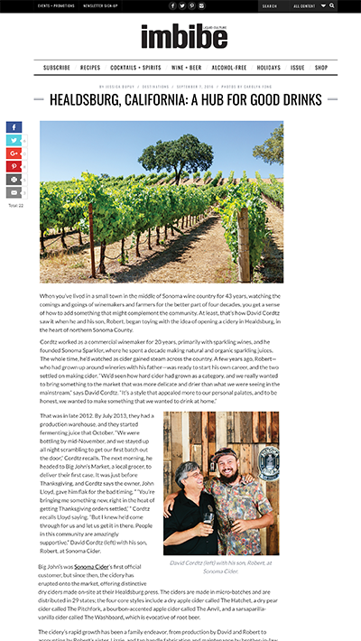 Imbibe | Duke's