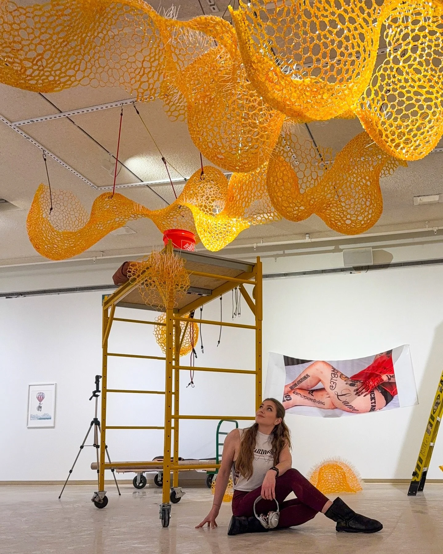 ↻ Install Recap! ↻

Spent the last 2.5 weeks building the largest version yet of o̶v̶e̶r̶/medicated/u̶n̶d̶e̶r̶ - using thousands more prescription bottles you&rsquo;ve sent me over the past few years.
This one felt different. Powerful. Grounding. A r