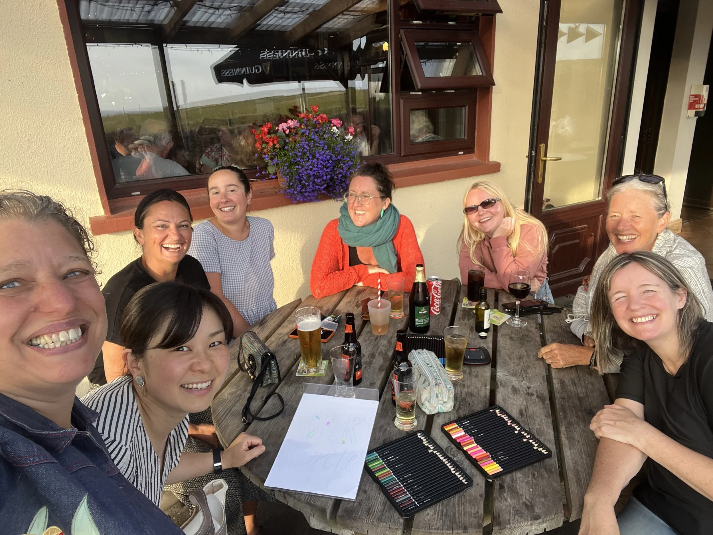 Celebrating the first year in a new business, with unease