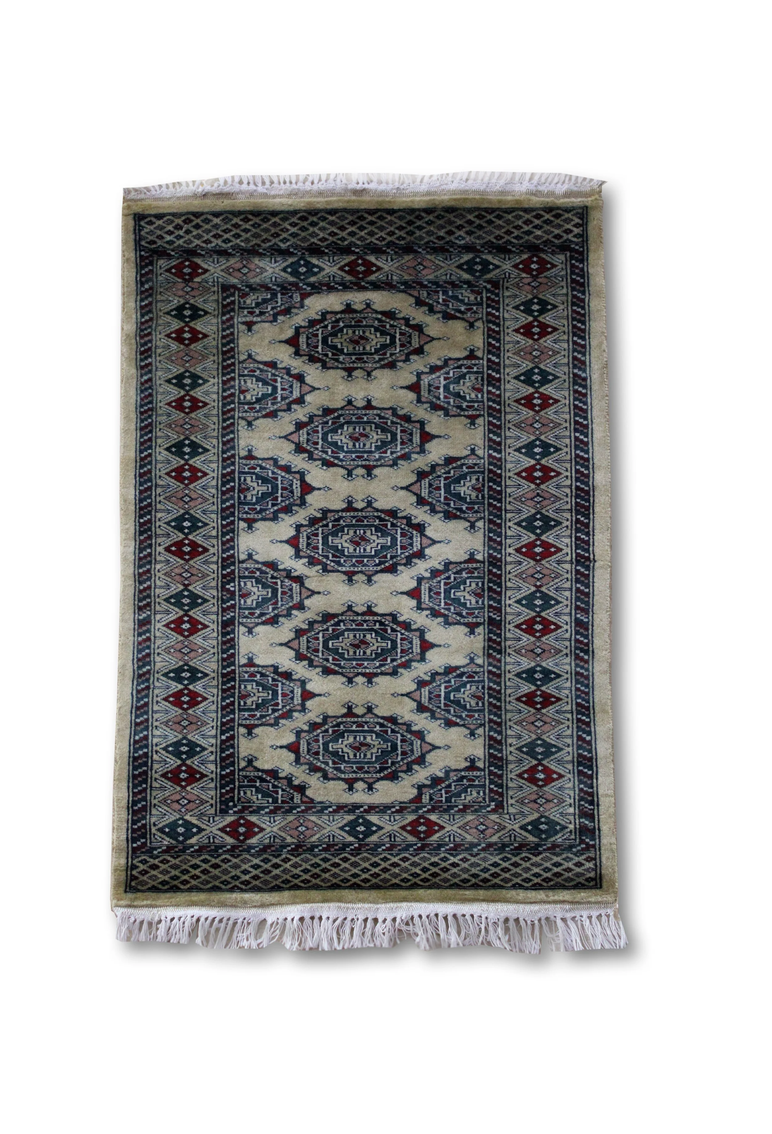 AM45609 PAK SAROOQ WORSTED WOOL 0.88X0.62MTR 2.11X2.0FT QR1,000