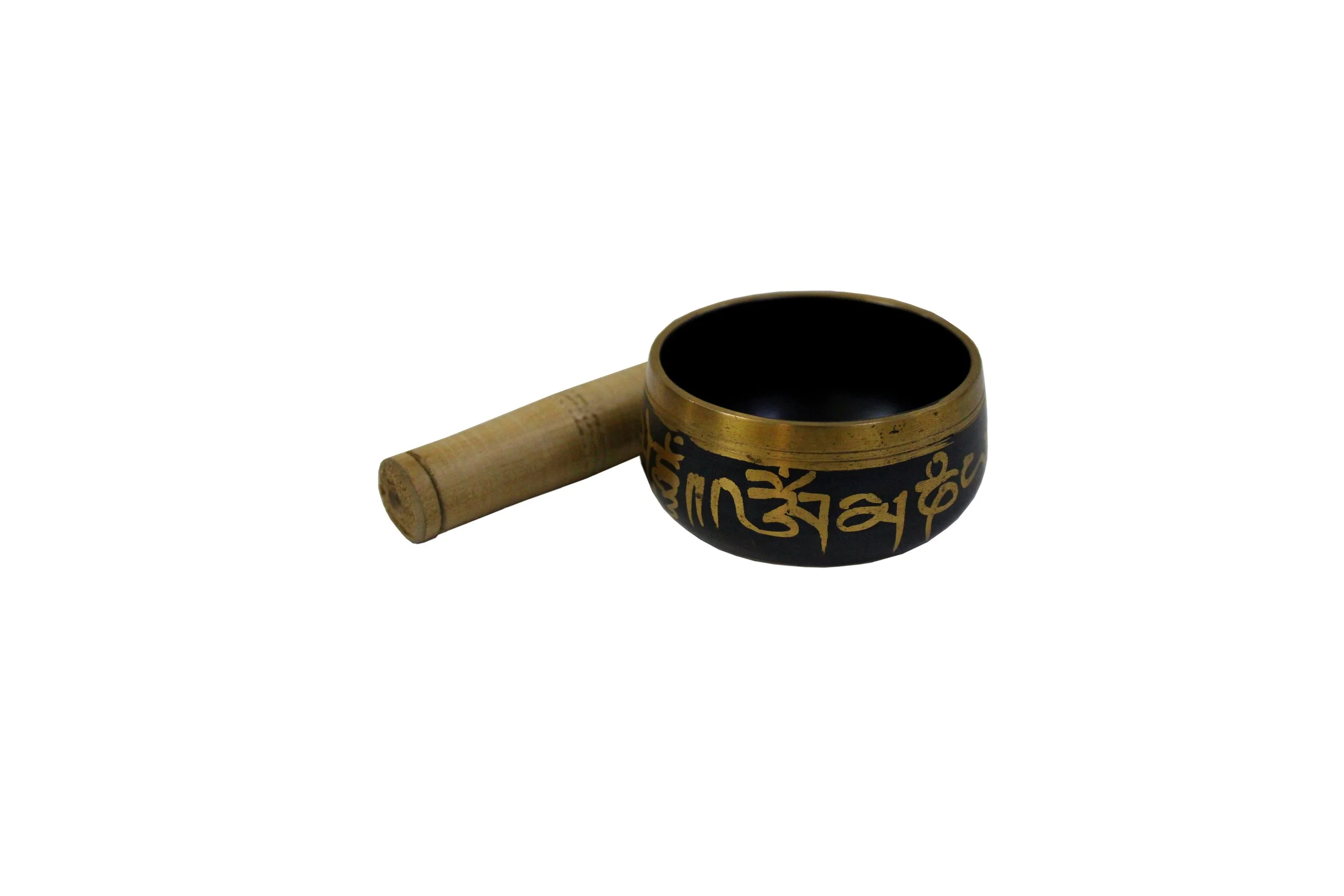 LH978L1  TIBETAN SINGING BOWL   8X5CM QR65