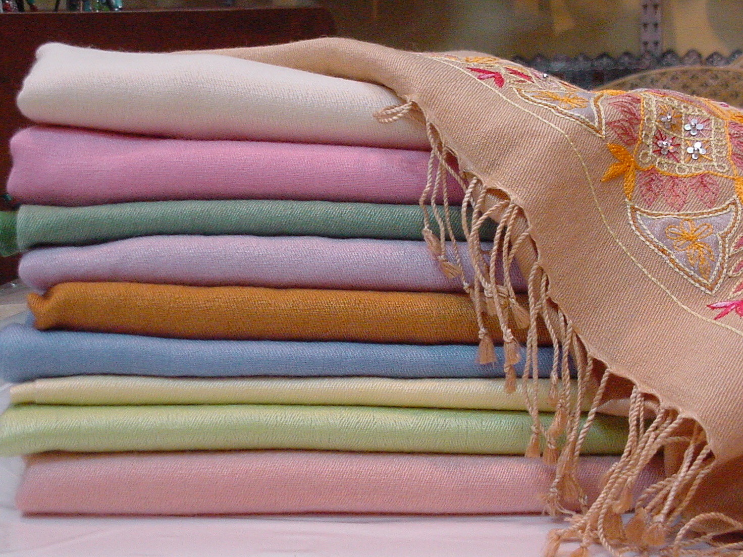 PASHMINA SHAWLS - ASSORTED COLORS &amp; PRICES