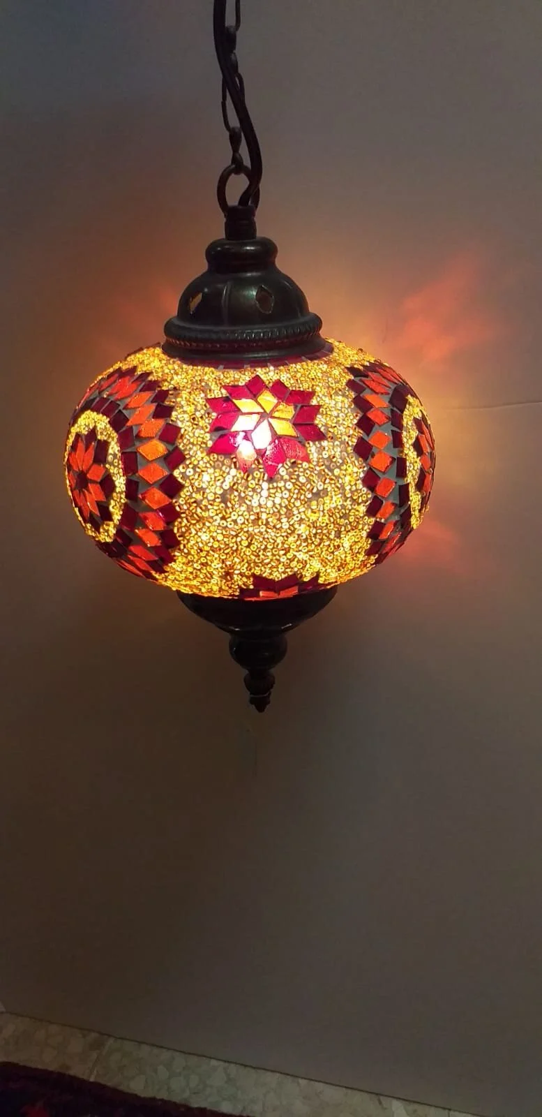 LH2125L4 TRK GLASS LAMP HANGING 18CM  QR 295.jpeg