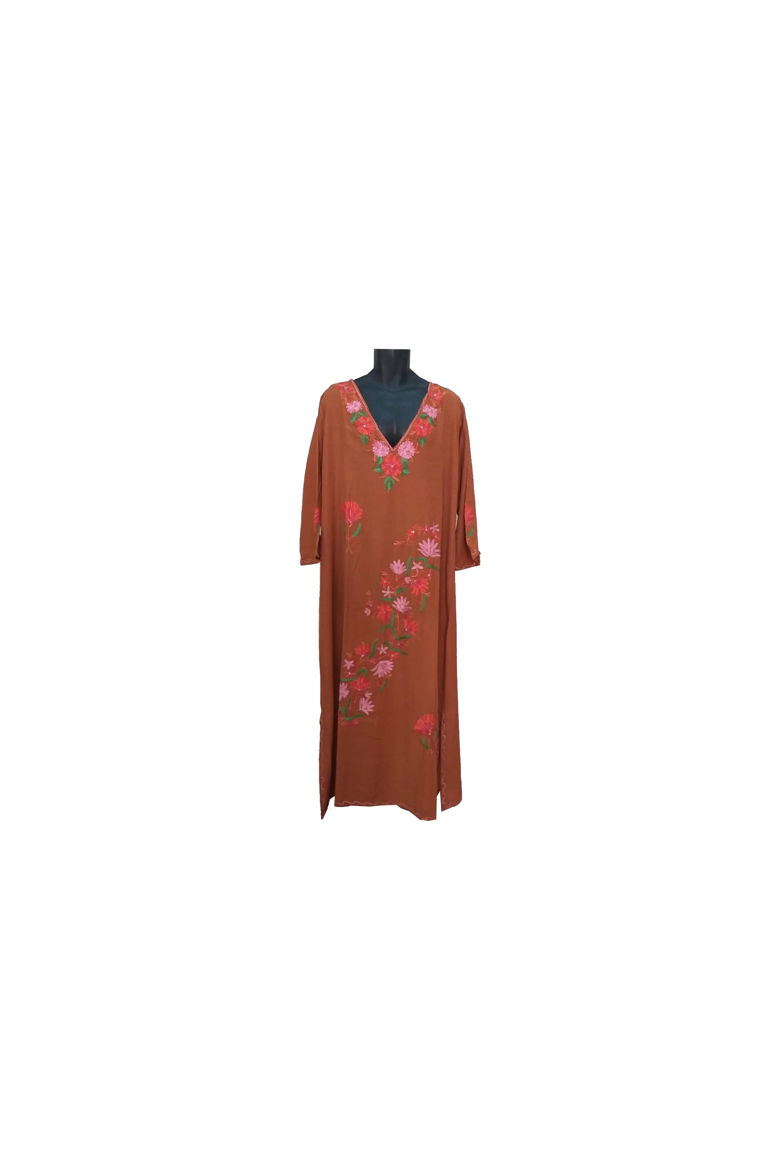 2 AR024 CRUSH COTTON KAFTAN DRESS QR.195.JPG